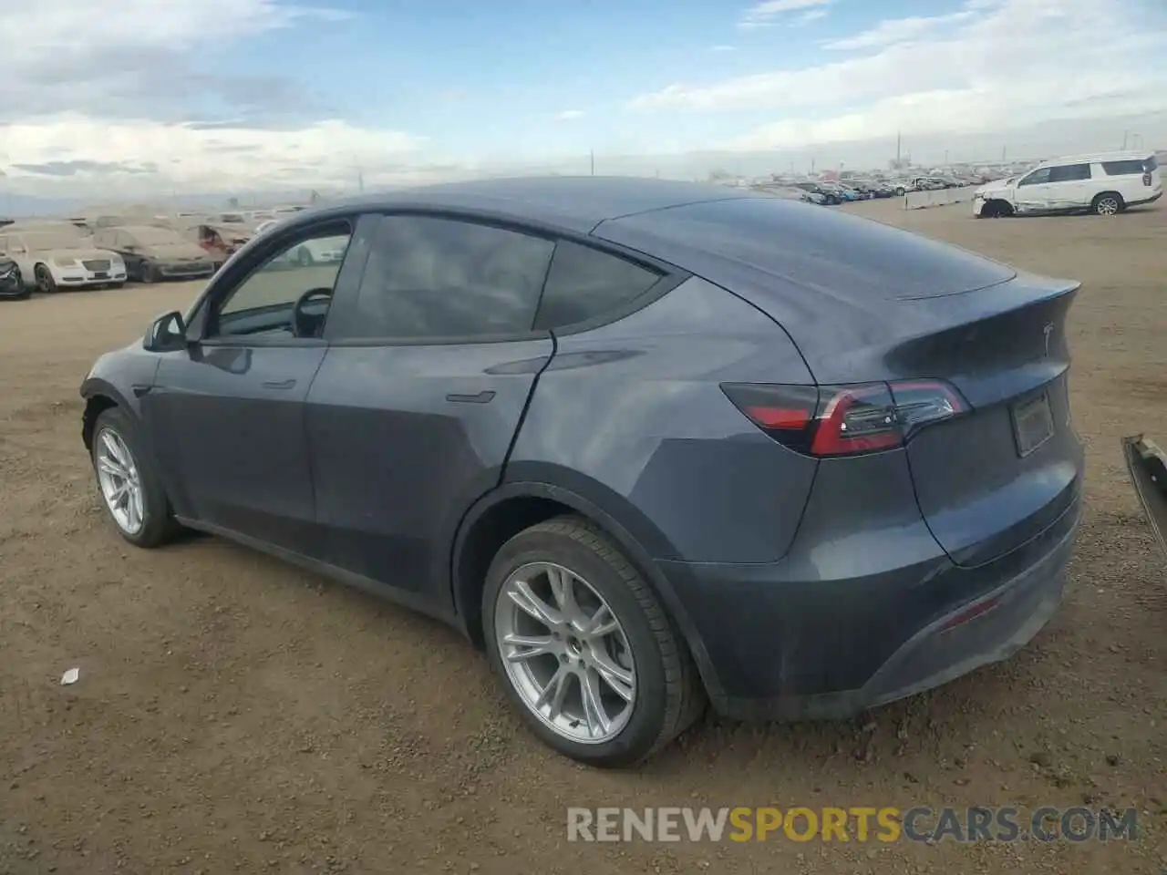 2 Photograph of a damaged car 7SAYGDEE7PF715219 TESLA MODEL Y 2023