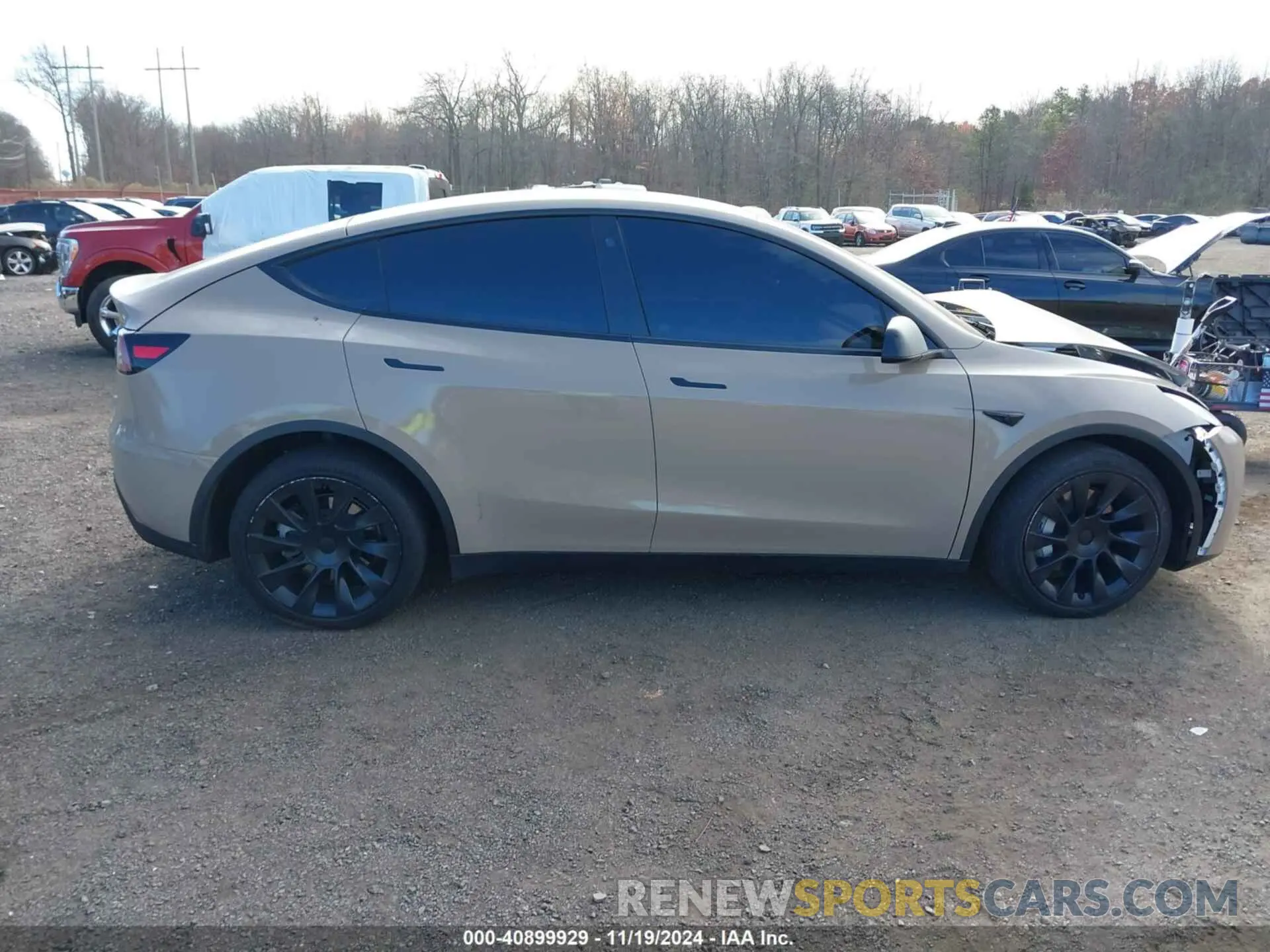 12 Photograph of a damaged car 7SAYGDEE7PF746437 TESLA MODEL Y 2023