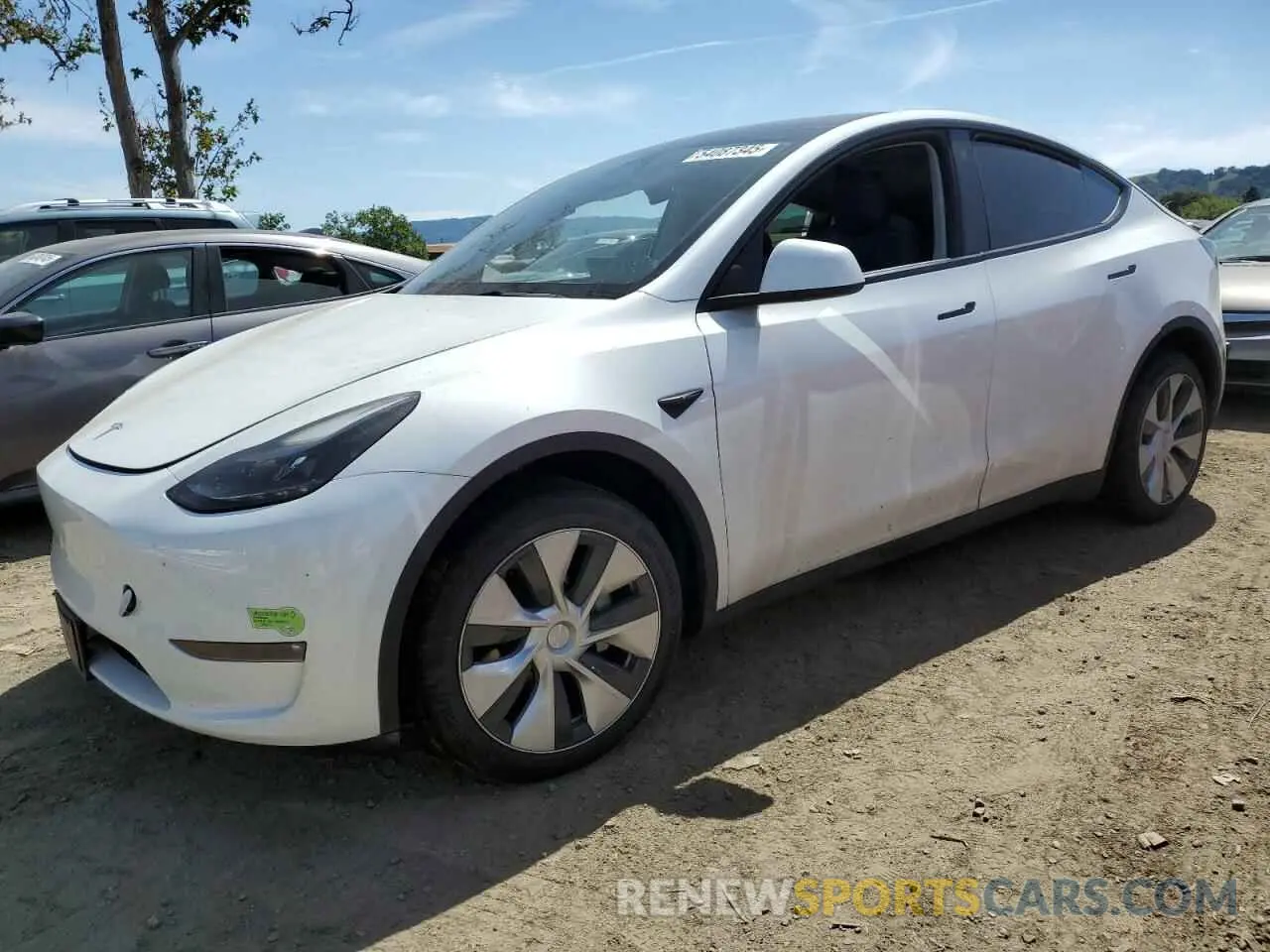 1 Photograph of a damaged car 7SAYGDEE7PF747894 TESLA MODEL Y 2023