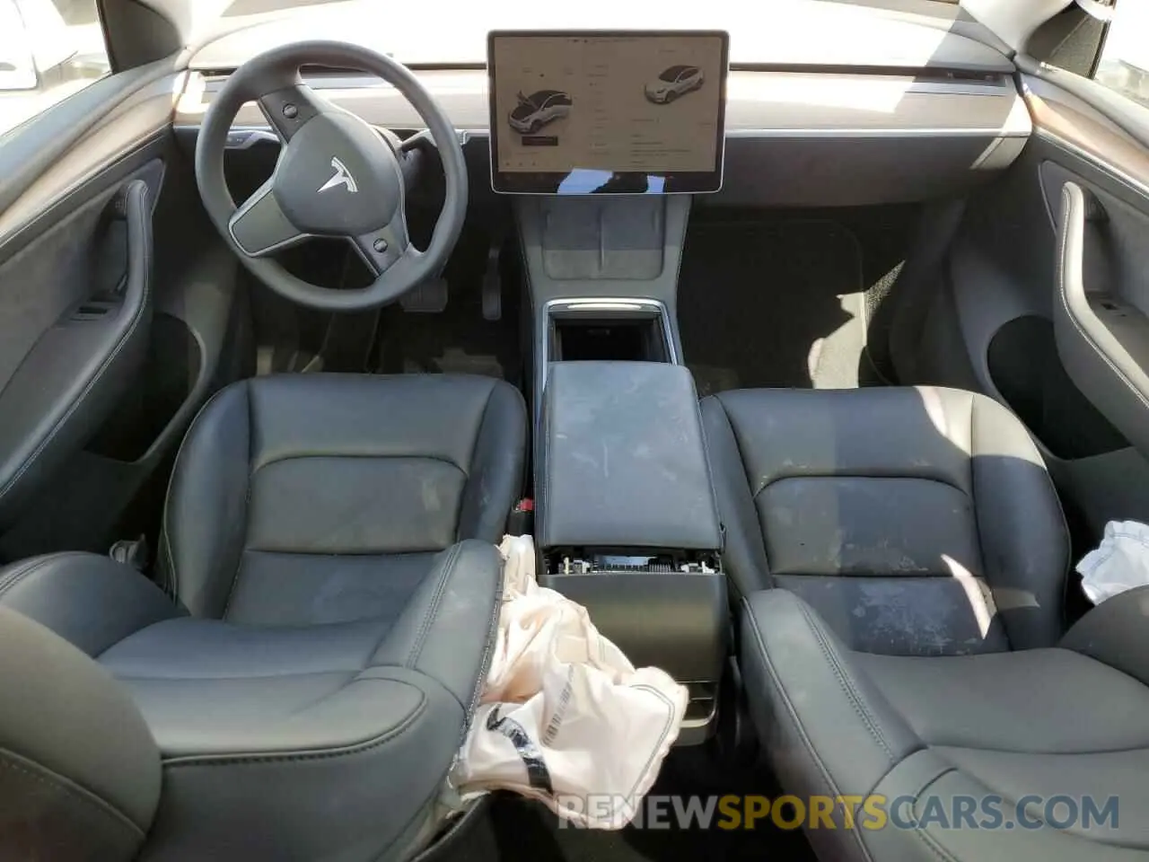 8 Photograph of a damaged car 7SAYGDEE7PF747894 TESLA MODEL Y 2023