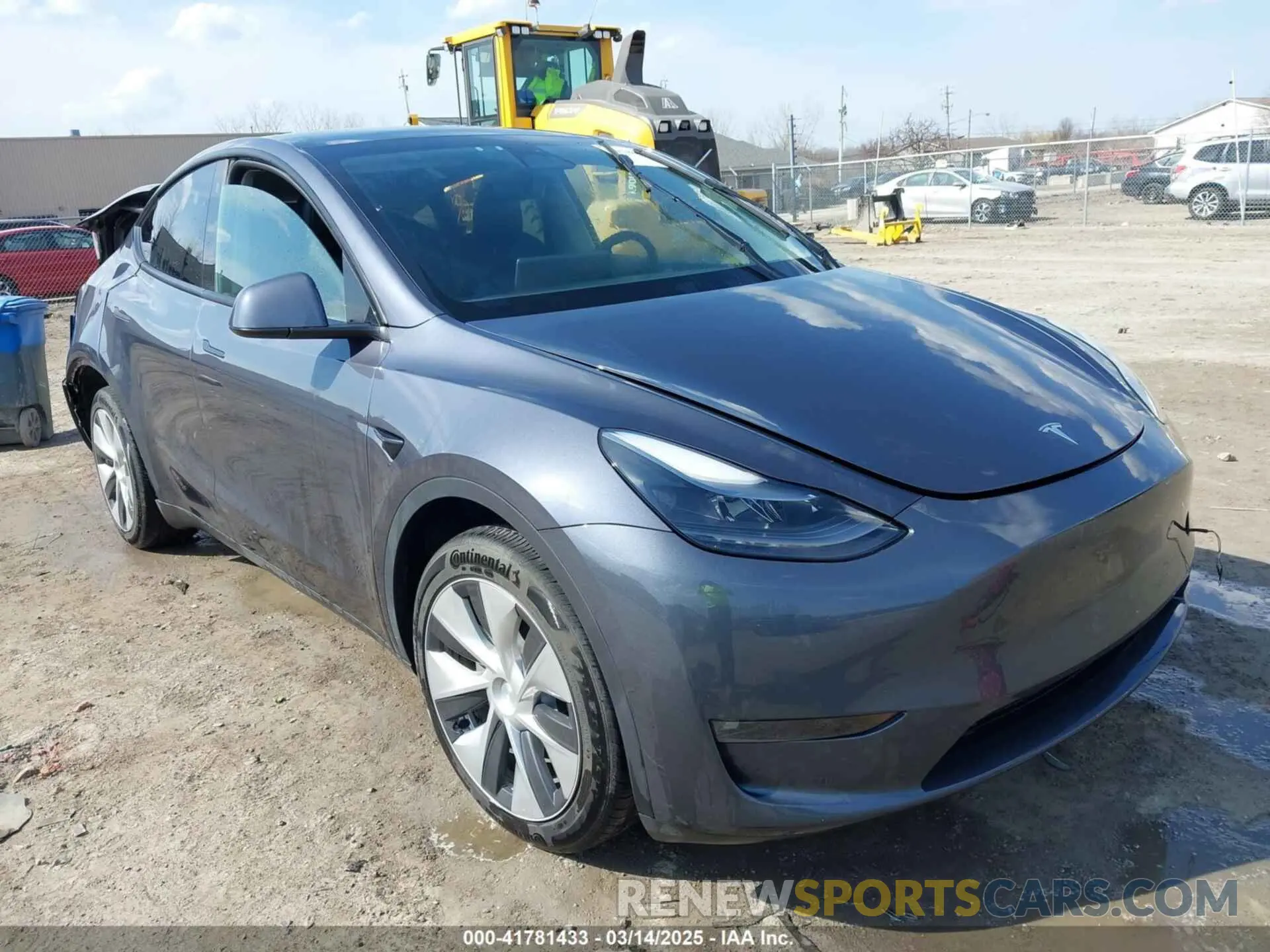 1 Photograph of a damaged car 7SAYGDEE7PF755980 TESLA MODEL Y 2023