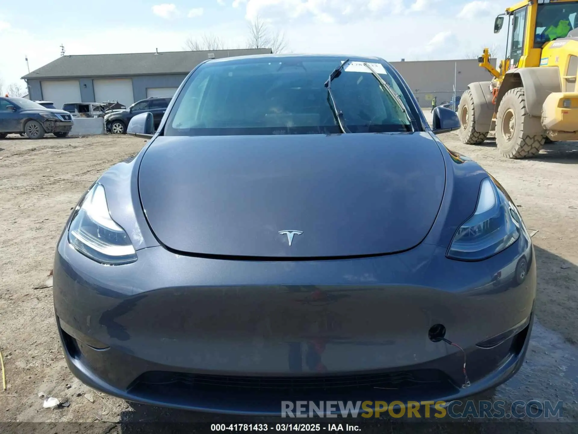13 Photograph of a damaged car 7SAYGDEE7PF755980 TESLA MODEL Y 2023