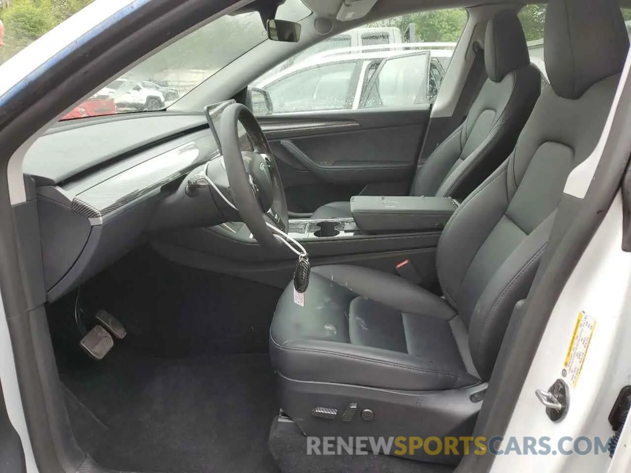 7 Photograph of a damaged car 7SAYGDEE7PF759687 TESLA MODEL Y 2023