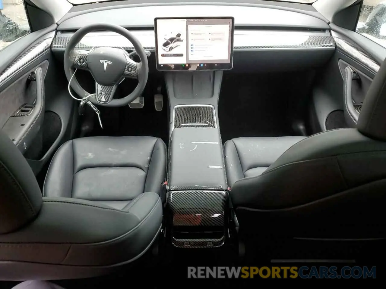 8 Photograph of a damaged car 7SAYGDEE7PF759687 TESLA MODEL Y 2023