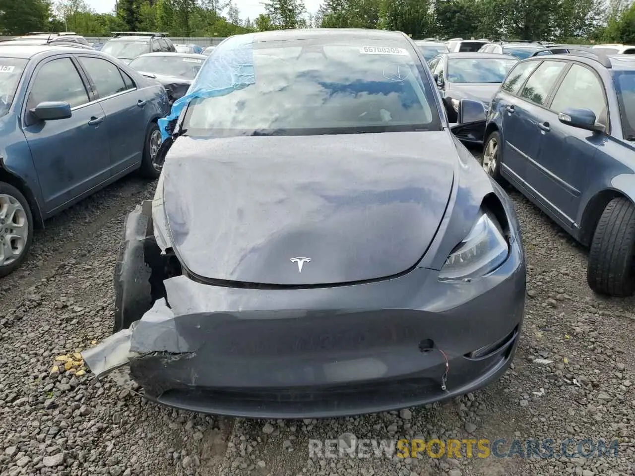 5 Photograph of a damaged car 7SAYGDEE7PF781902 TESLA MODEL Y 2023