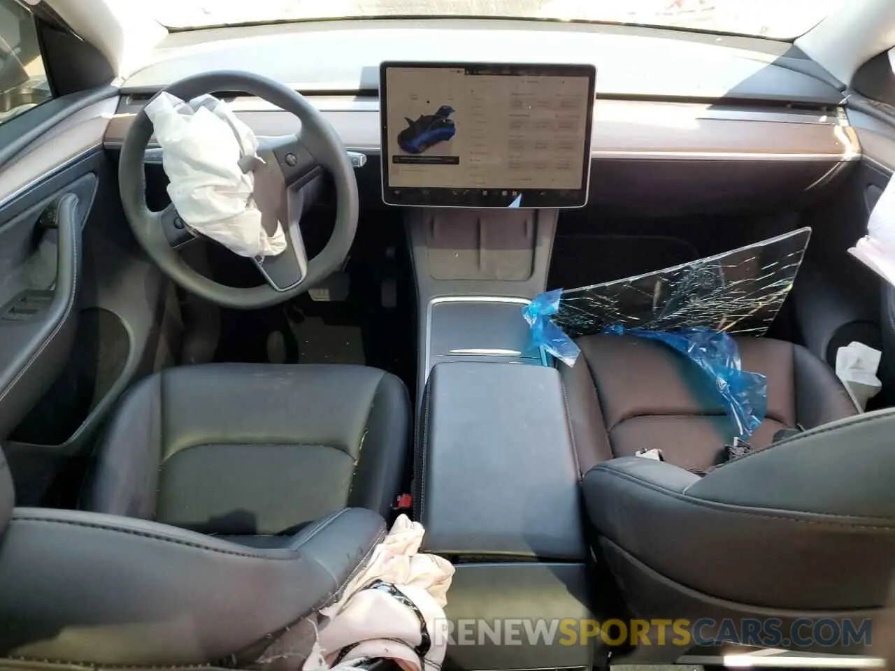 8 Photograph of a damaged car 7SAYGDEE7PF781902 TESLA MODEL Y 2023