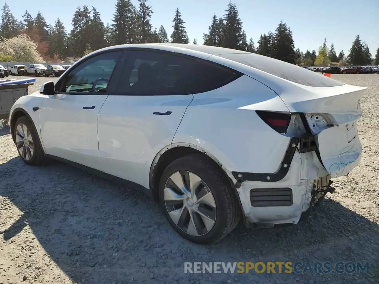 2 Photograph of a damaged car 7SAYGDEE7PF788932 TESLA MODEL Y 2023