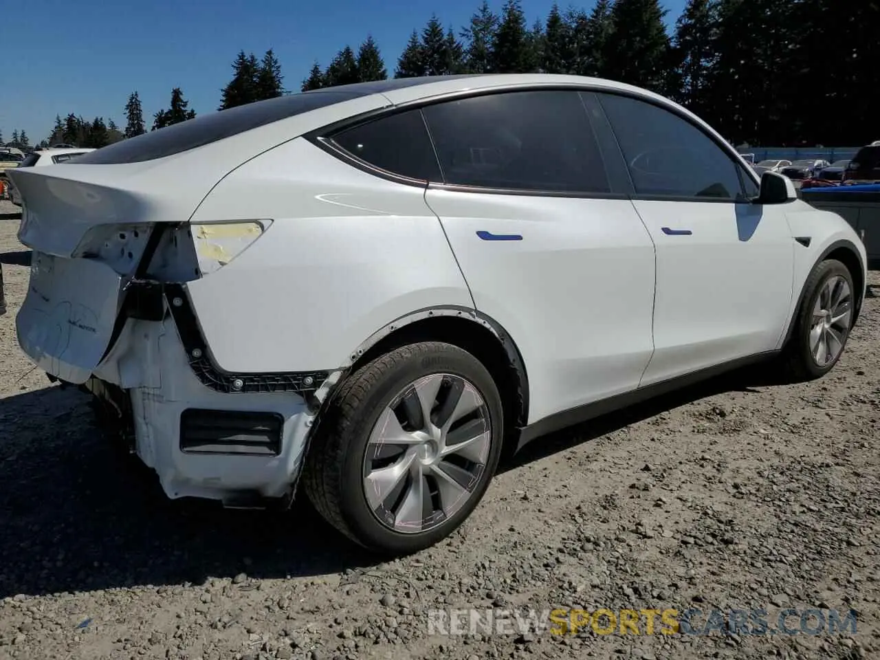 3 Photograph of a damaged car 7SAYGDEE7PF788932 TESLA MODEL Y 2023