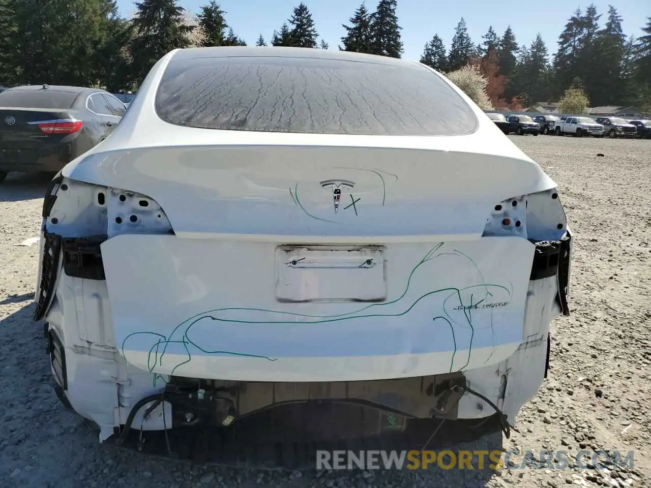 6 Photograph of a damaged car 7SAYGDEE7PF788932 TESLA MODEL Y 2023