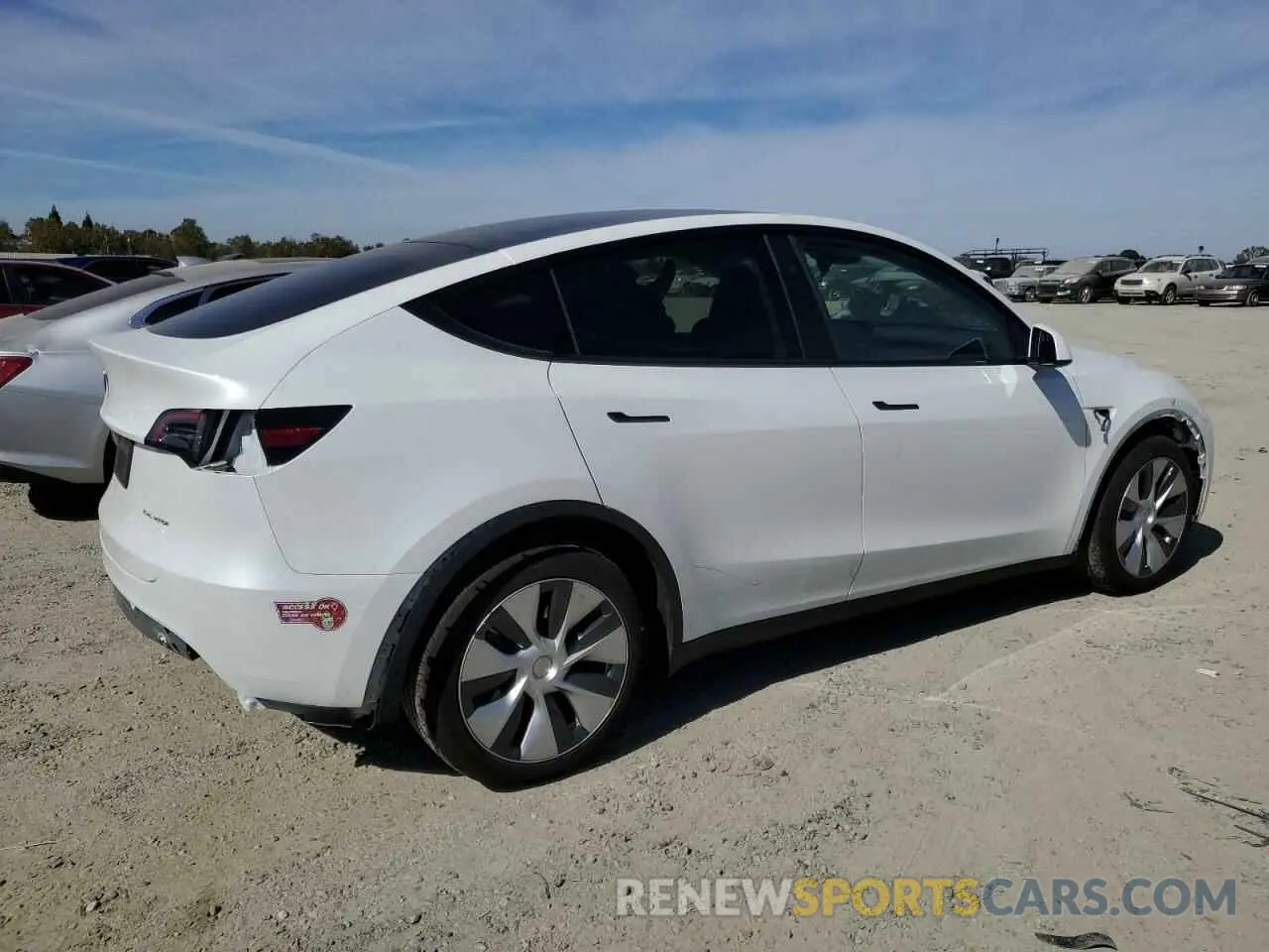 3 Photograph of a damaged car 7SAYGDEE7PF790180 TESLA MODEL Y 2023