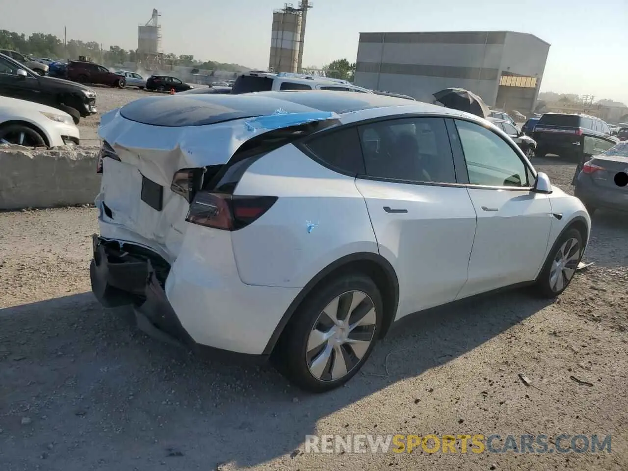 3 Photograph of a damaged car 7SAYGDEE7PF803963 TESLA MODEL Y 2023