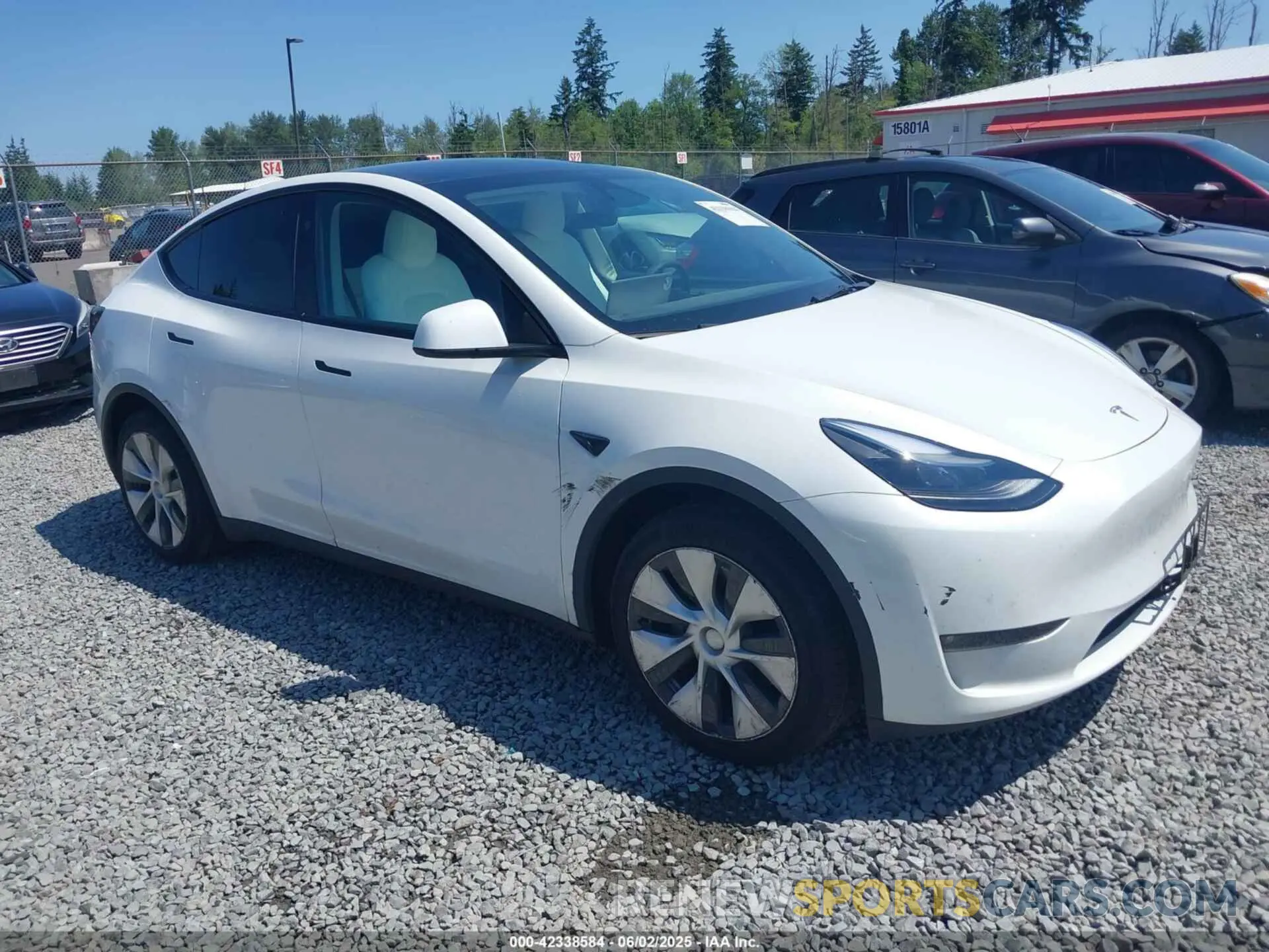 1 Photograph of a damaged car 7SAYGDEE7PF811898 TESLA MODEL Y 2023