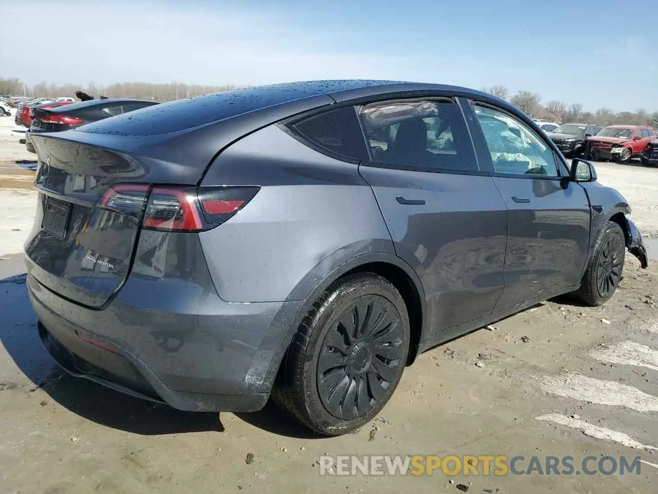 3 Photograph of a damaged car 7SAYGDEE7PF822934 TESLA MODEL Y 2023
