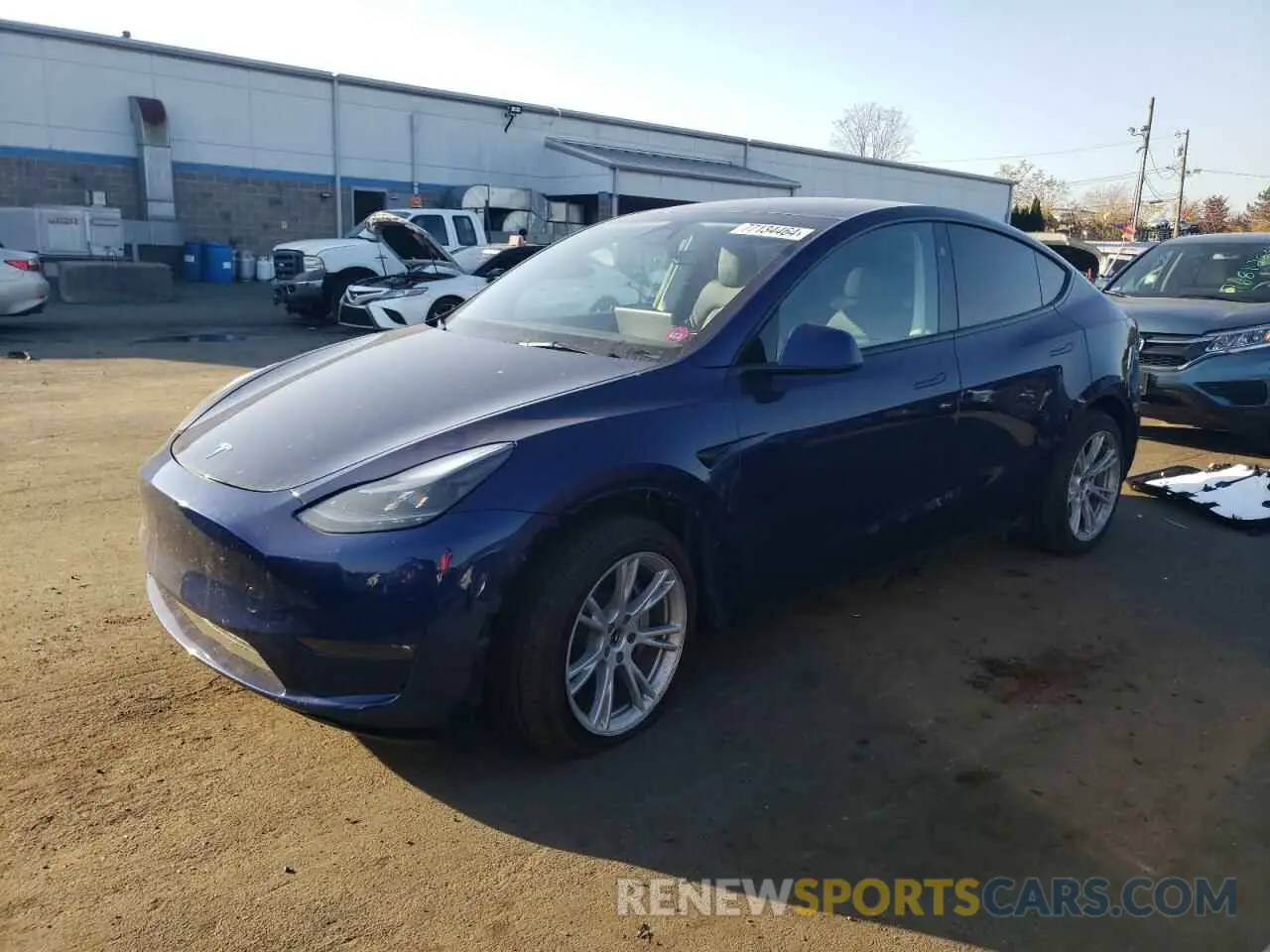 1 Photograph of a damaged car 7SAYGDEE7PF847087 TESLA MODEL Y 2023