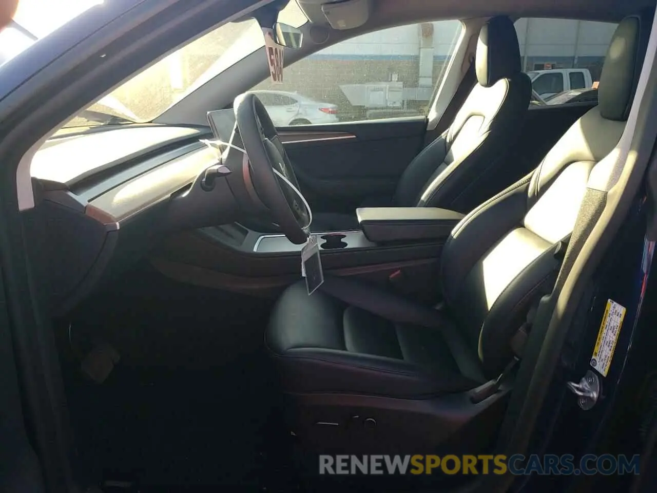 7 Photograph of a damaged car 7SAYGDEE7PF847087 TESLA MODEL Y 2023