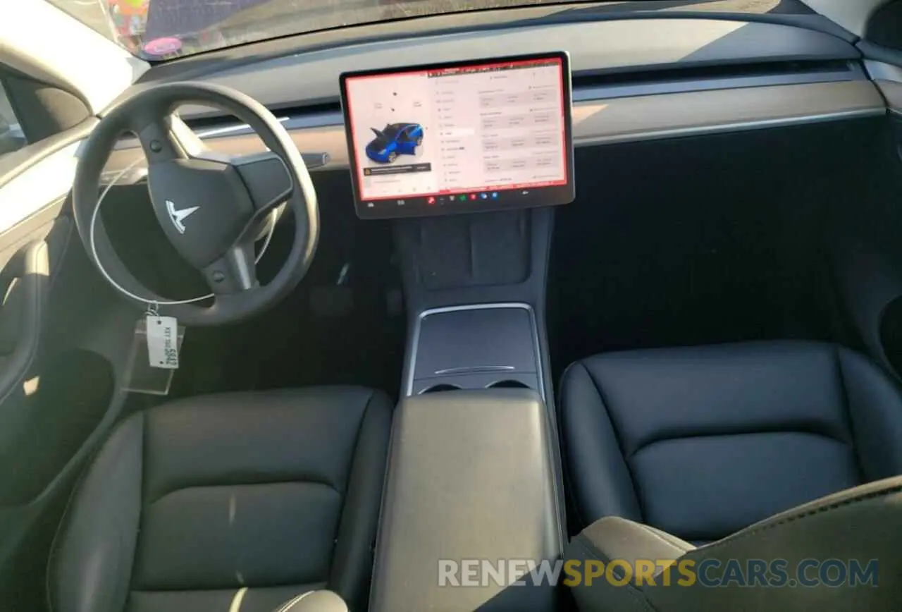 8 Photograph of a damaged car 7SAYGDEE7PF847087 TESLA MODEL Y 2023