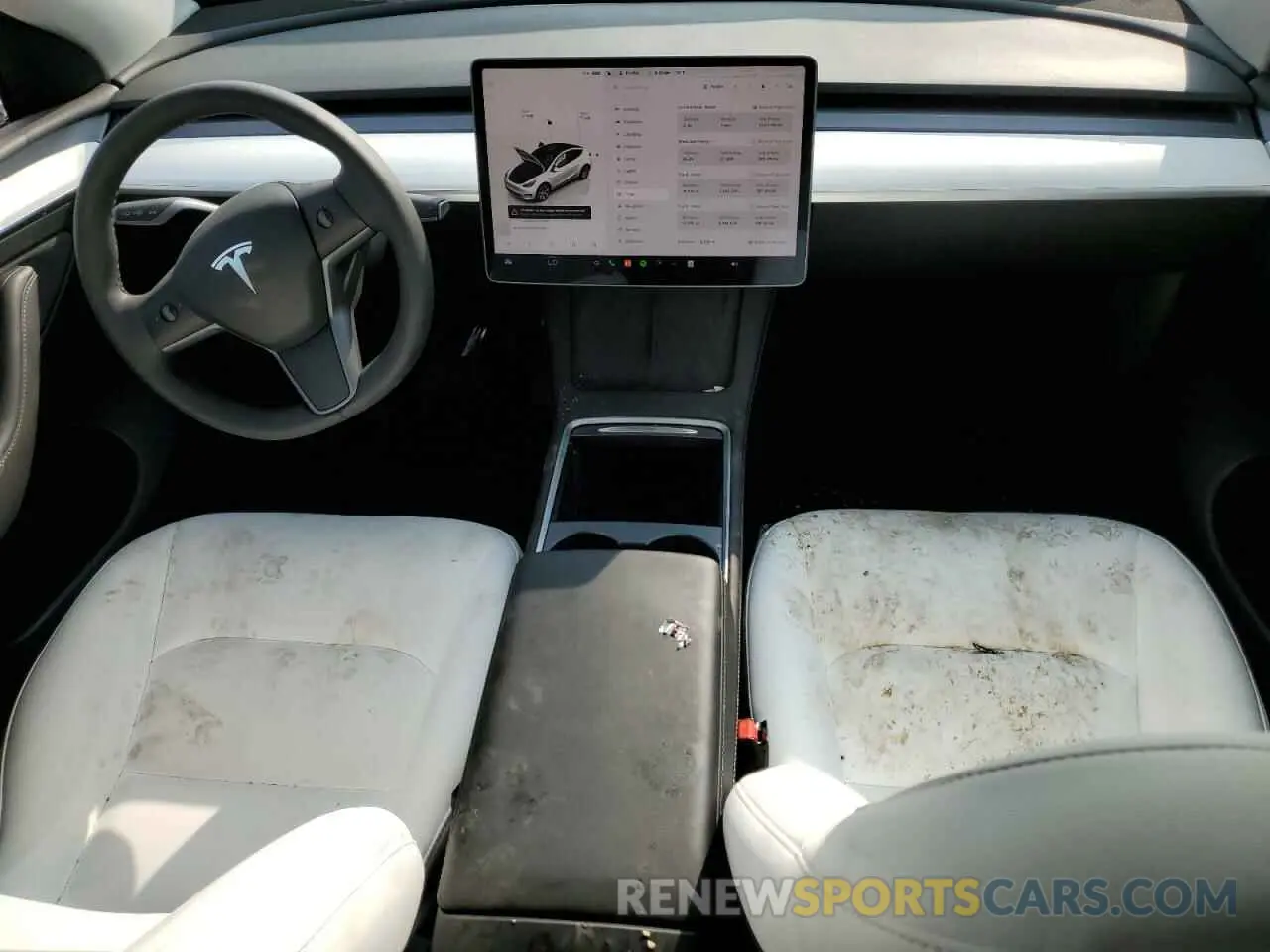 8 Photograph of a damaged car 7SAYGDEE7PF871647 TESLA MODEL Y 2023