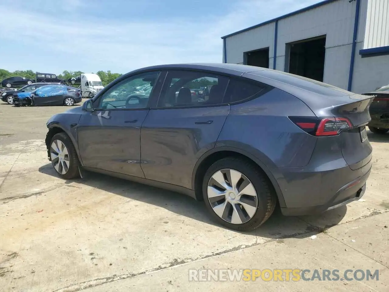 2 Photograph of a damaged car 7SAYGDEE7PF875147 TESLA MODEL Y 2023