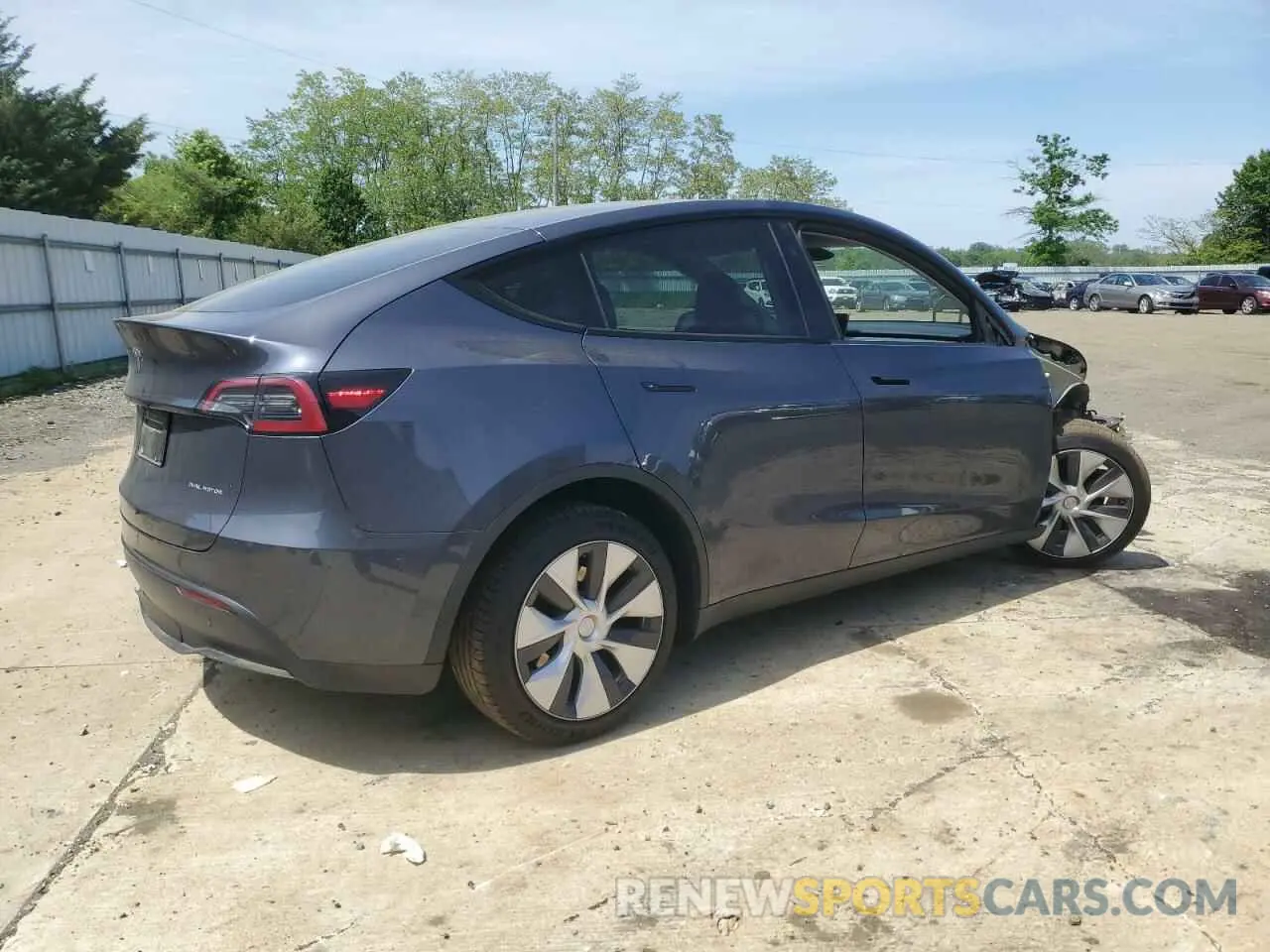 3 Photograph of a damaged car 7SAYGDEE7PF875147 TESLA MODEL Y 2023