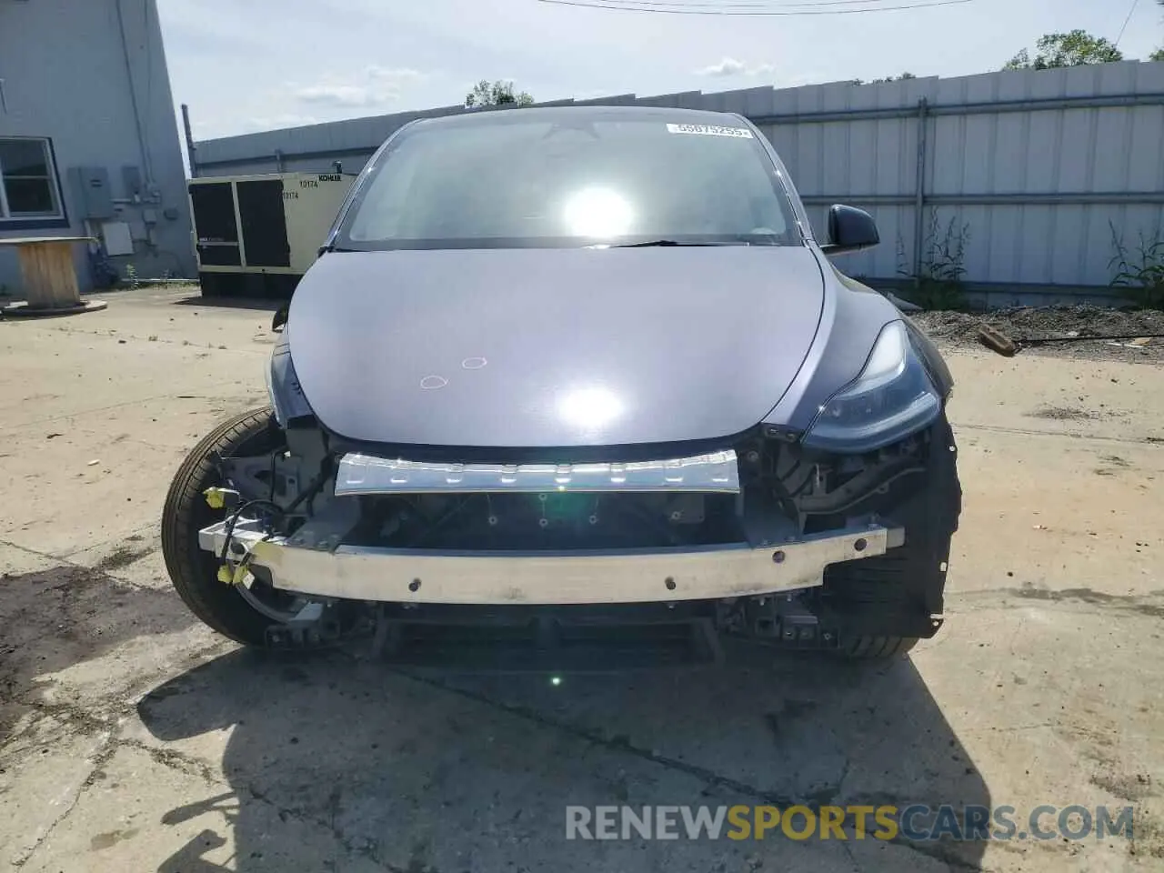 5 Photograph of a damaged car 7SAYGDEE7PF875147 TESLA MODEL Y 2023
