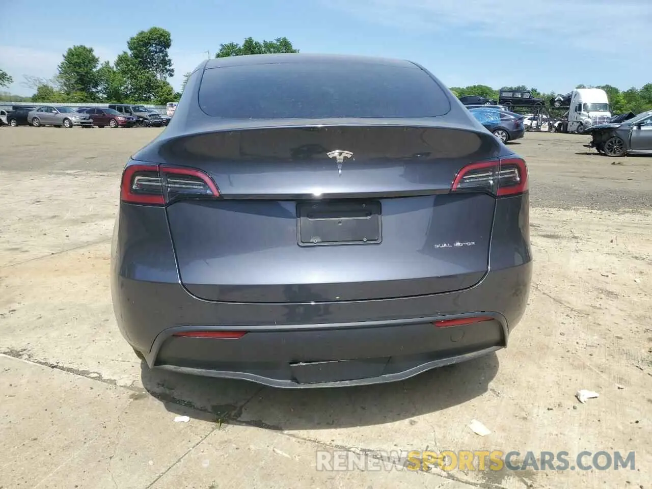 6 Photograph of a damaged car 7SAYGDEE7PF875147 TESLA MODEL Y 2023