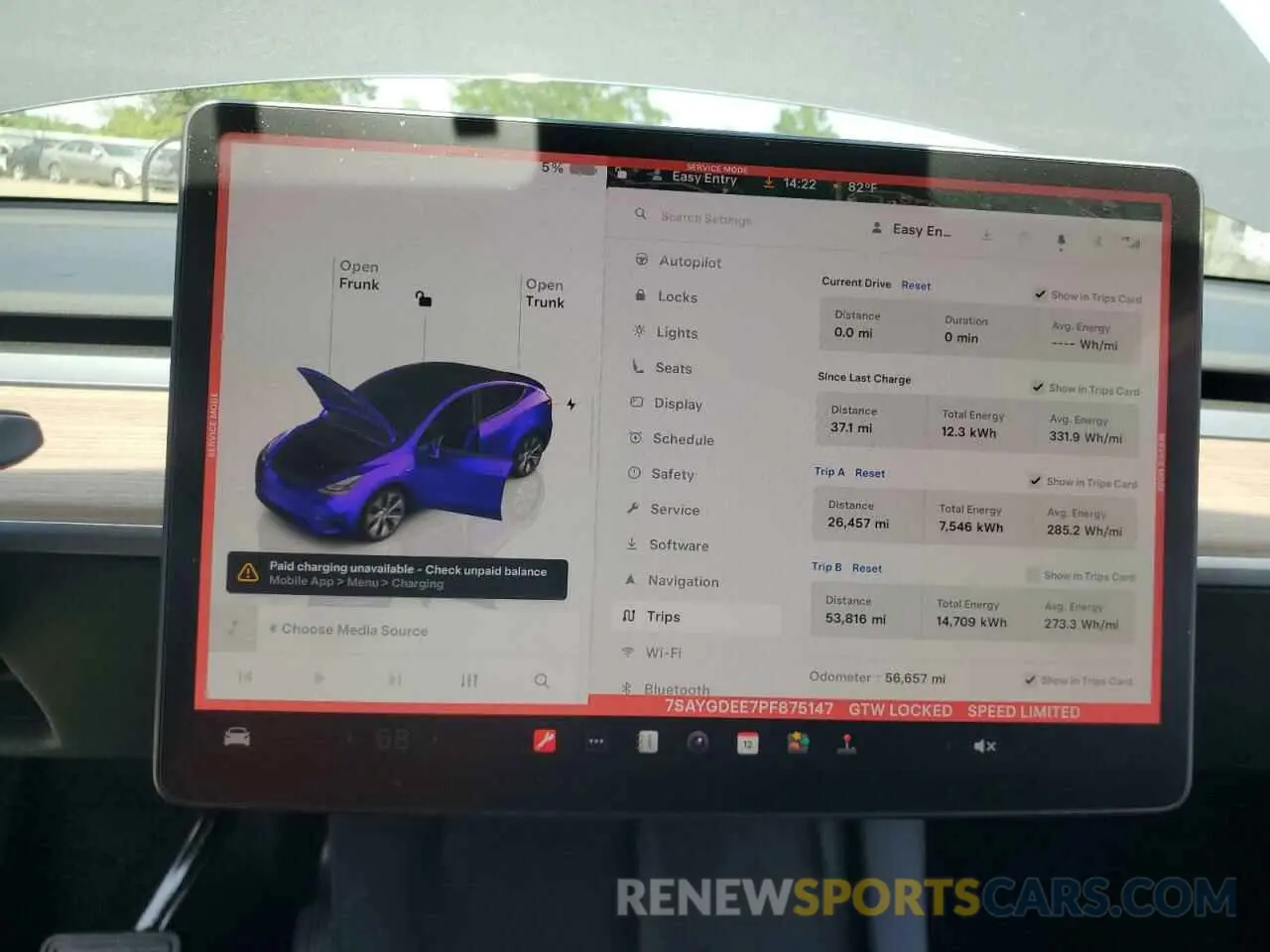 9 Photograph of a damaged car 7SAYGDEE7PF875147 TESLA MODEL Y 2023