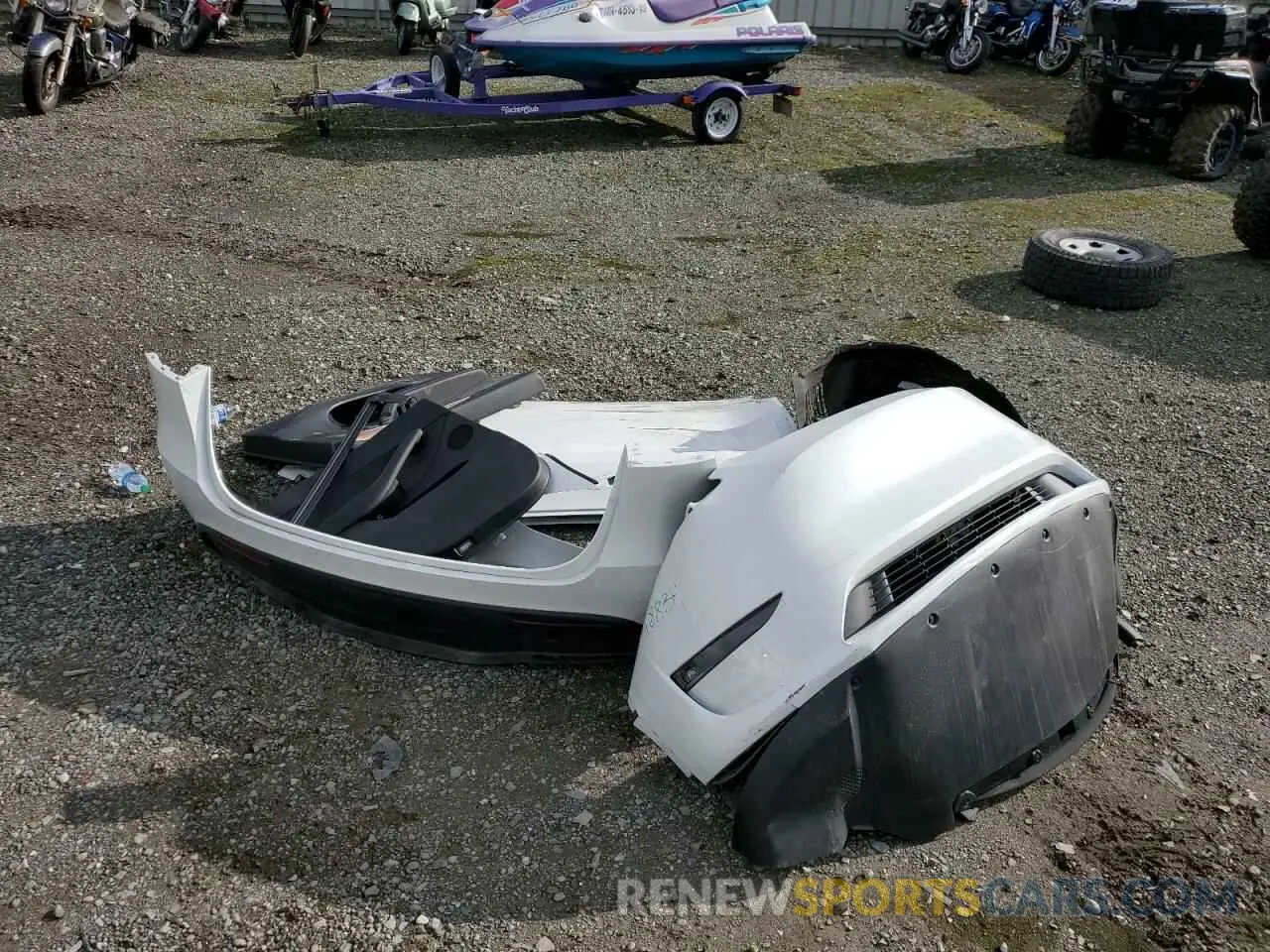 13 Photograph of a damaged car 7SAYGDEE7PF887797 TESLA MODEL Y 2023