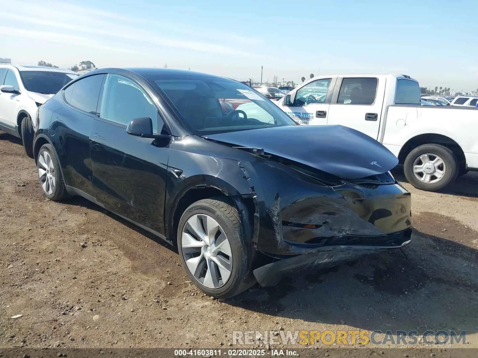 6 Photograph of a damaged car 7SAYGDEE7PF887847 TESLA MODEL Y 2023