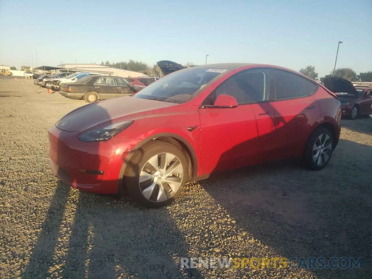 1 Photograph of a damaged car 7SAYGDEE7PF910060 TESLA MODEL Y 2023