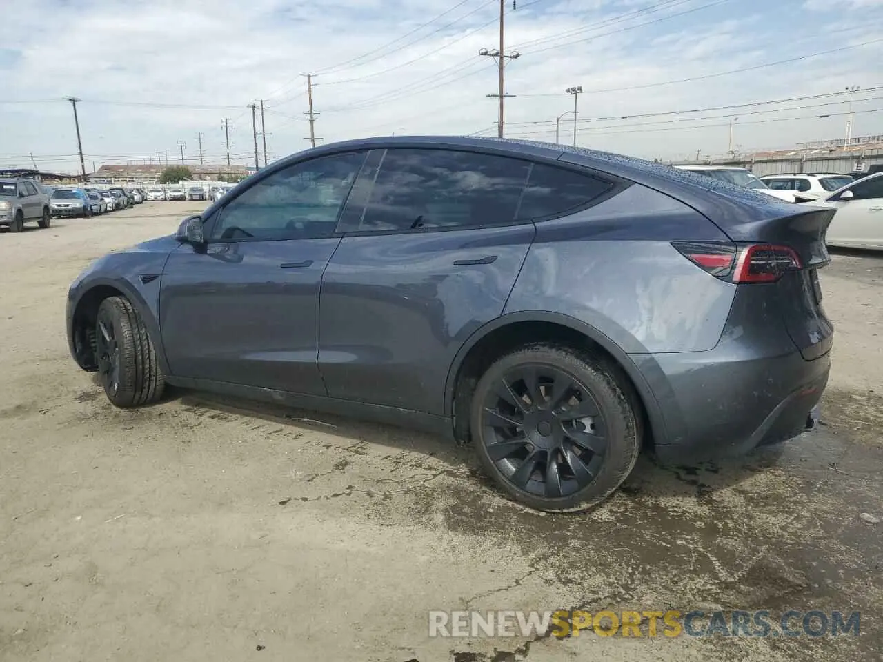 2 Photograph of a damaged car 7SAYGDEE7PF921057 TESLA MODEL Y 2023