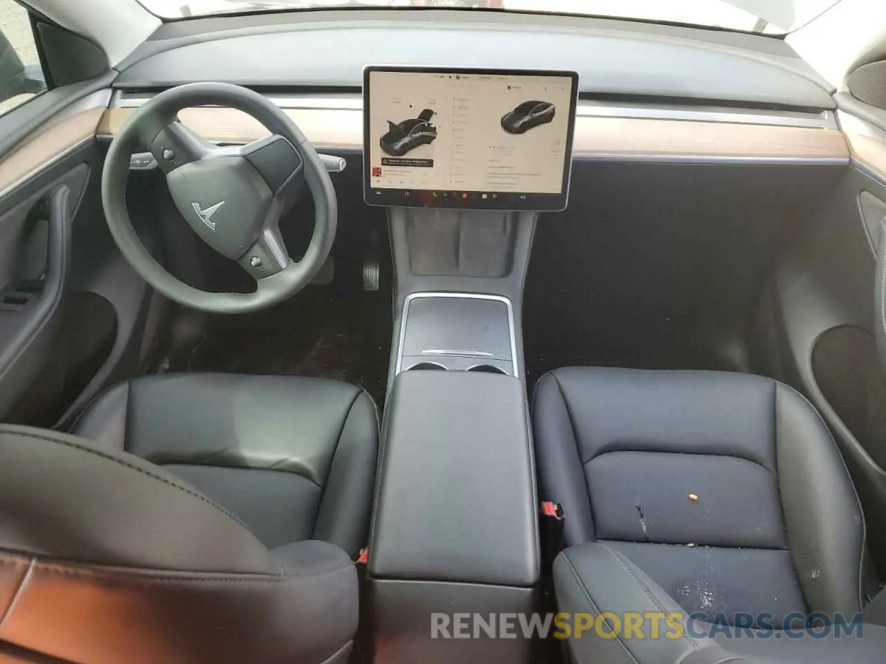 8 Photograph of a damaged car 7SAYGDEE7PF921057 TESLA MODEL Y 2023