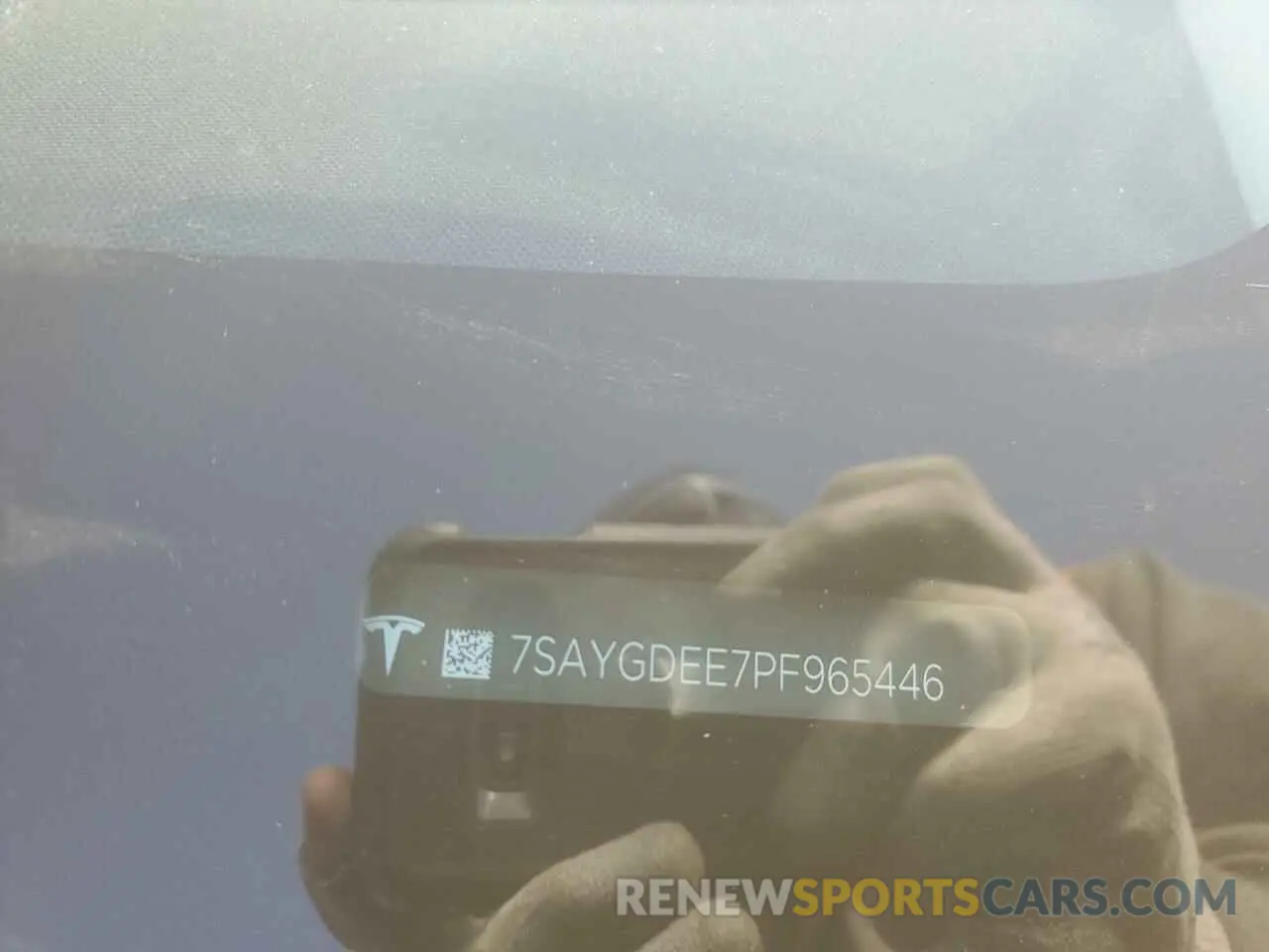14 Photograph of a damaged car 7SAYGDEE7PF965446 TESLA MODEL Y 2023