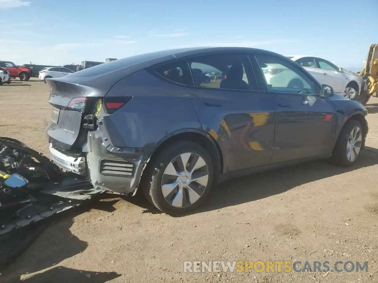 3 Photograph of a damaged car 7SAYGDEE7PF965446 TESLA MODEL Y 2023