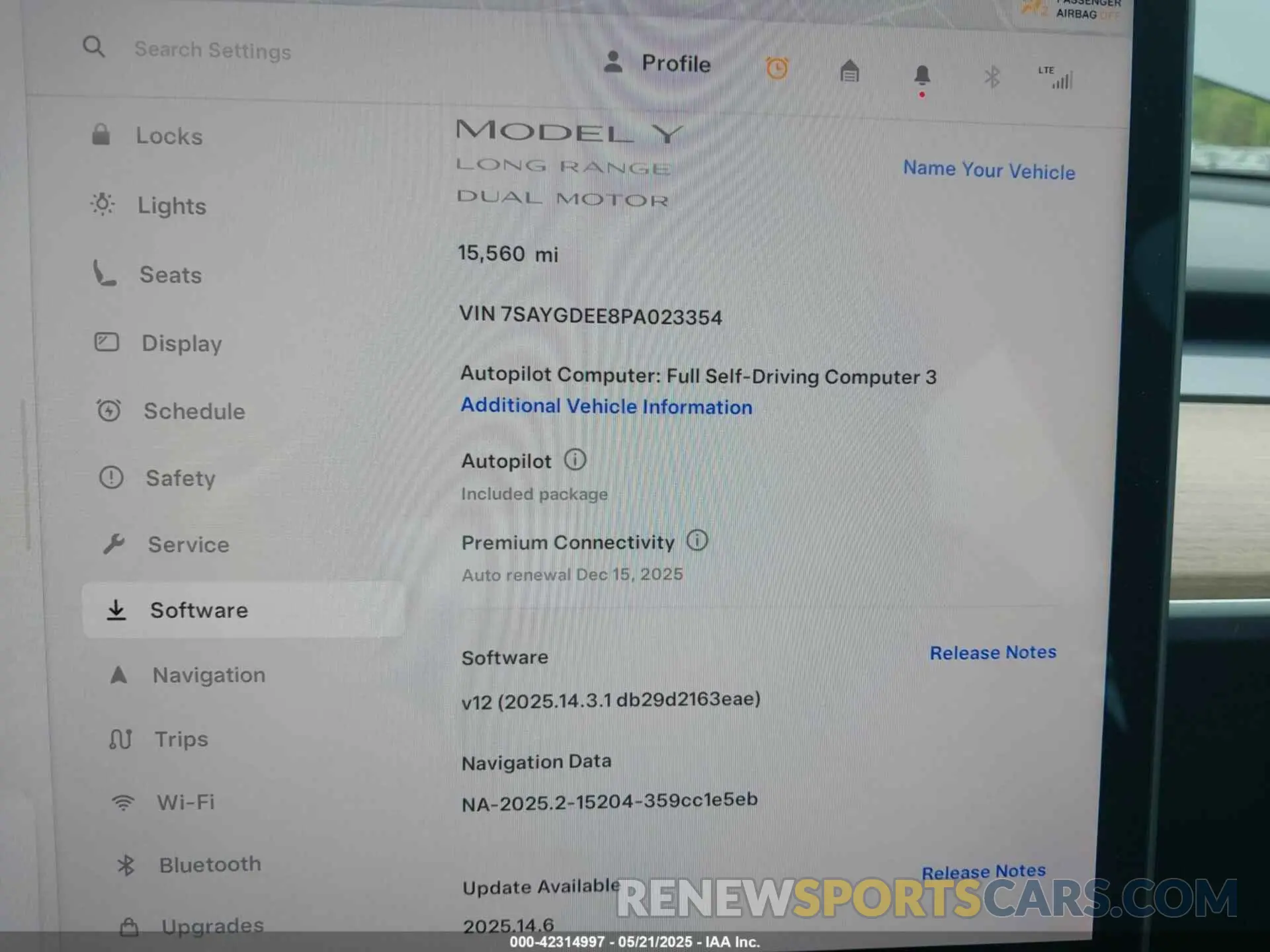 7 Photograph of a damaged car 7SAYGDEE8PA023354 TESLA MODEL Y 2023