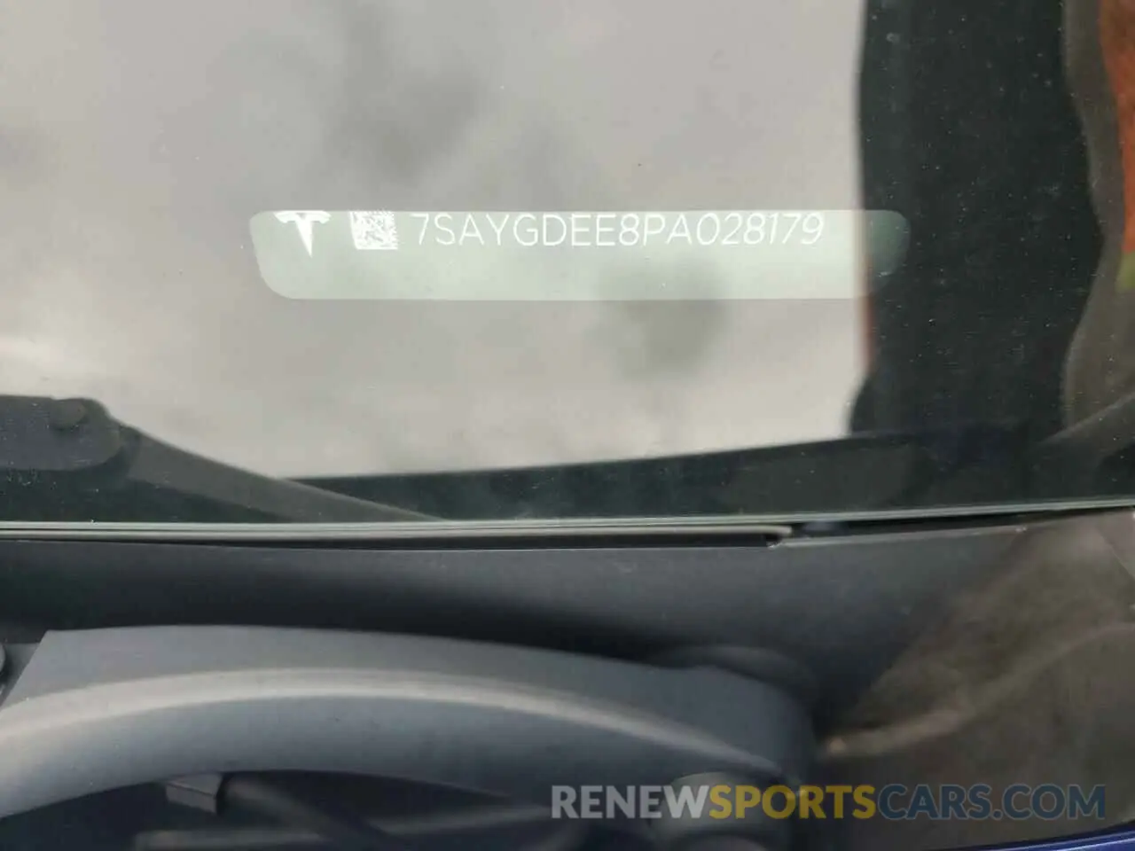 13 Photograph of a damaged car 7SAYGDEE8PA028179 TESLA MODEL Y 2023
