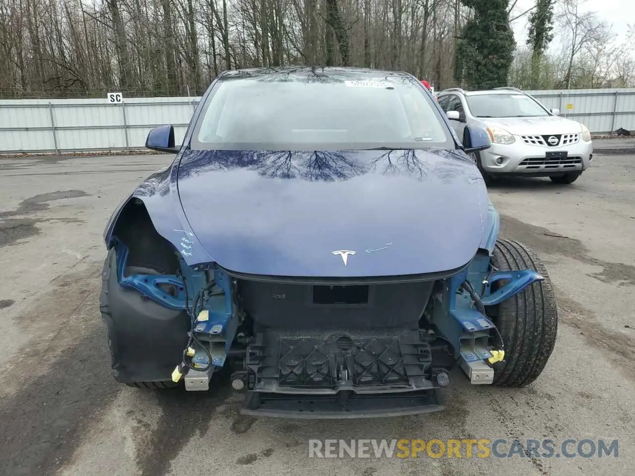 5 Photograph of a damaged car 7SAYGDEE8PA028179 TESLA MODEL Y 2023