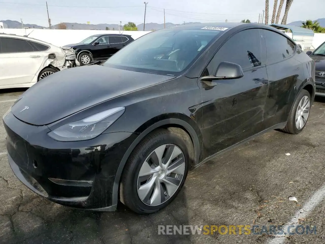 1 Photograph of a damaged car 7SAYGDEE8PA028487 TESLA MODEL Y 2023