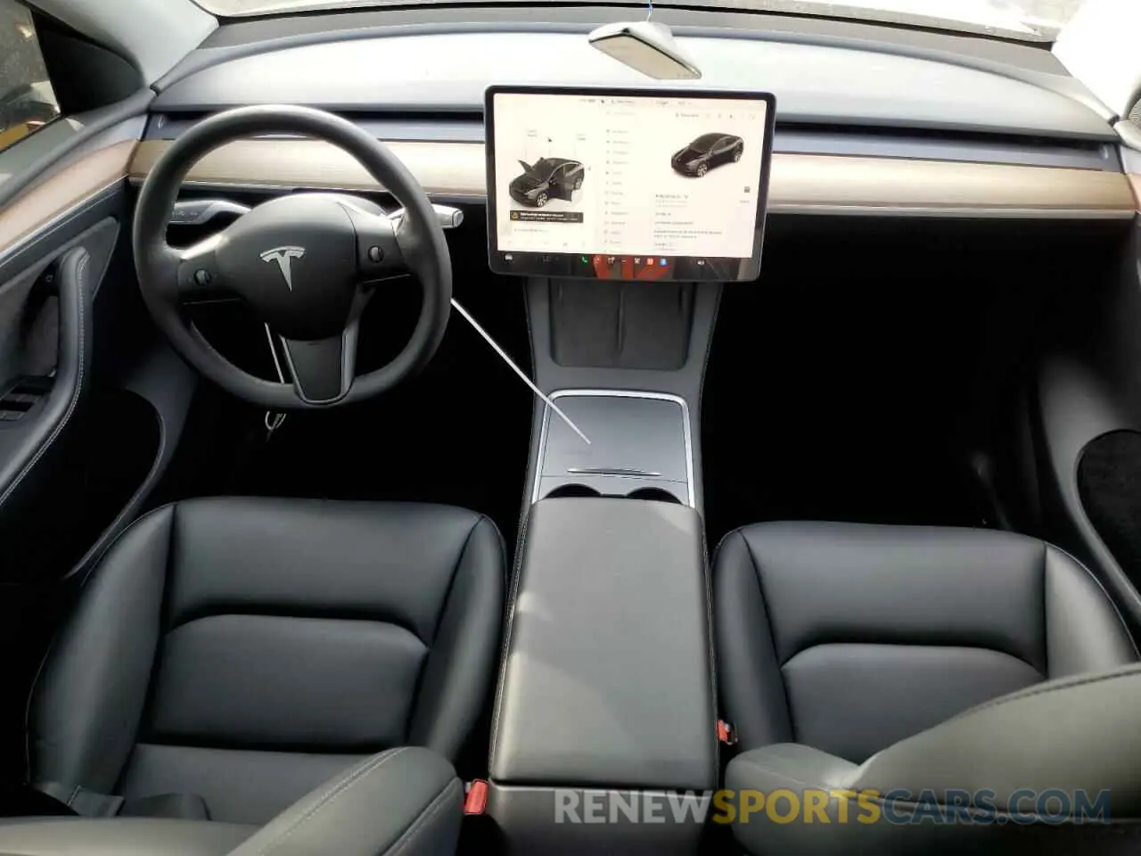 8 Photograph of a damaged car 7SAYGDEE8PA028487 TESLA MODEL Y 2023