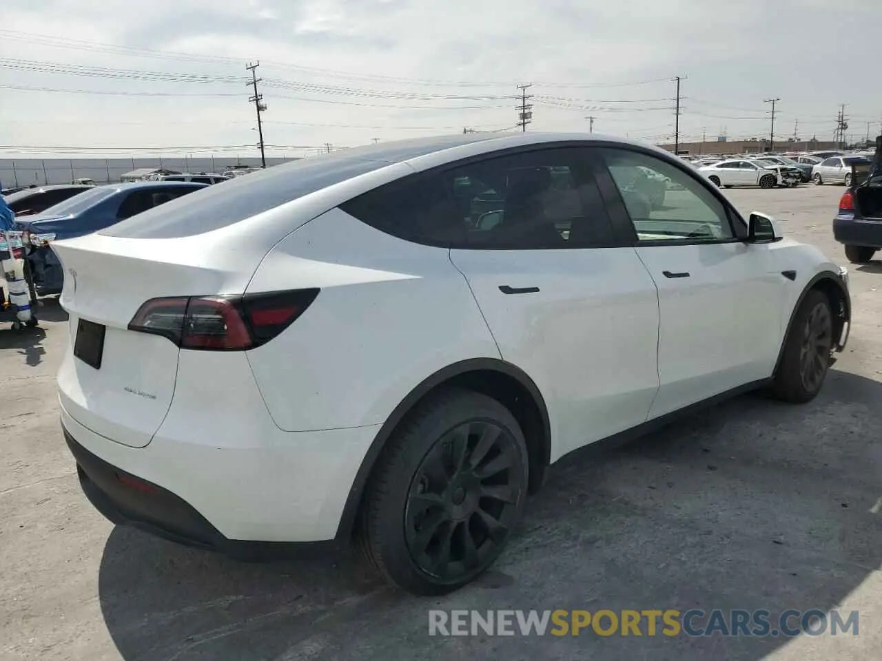 3 Photograph of a damaged car 7SAYGDEE8PA030286 TESLA MODEL Y 2023