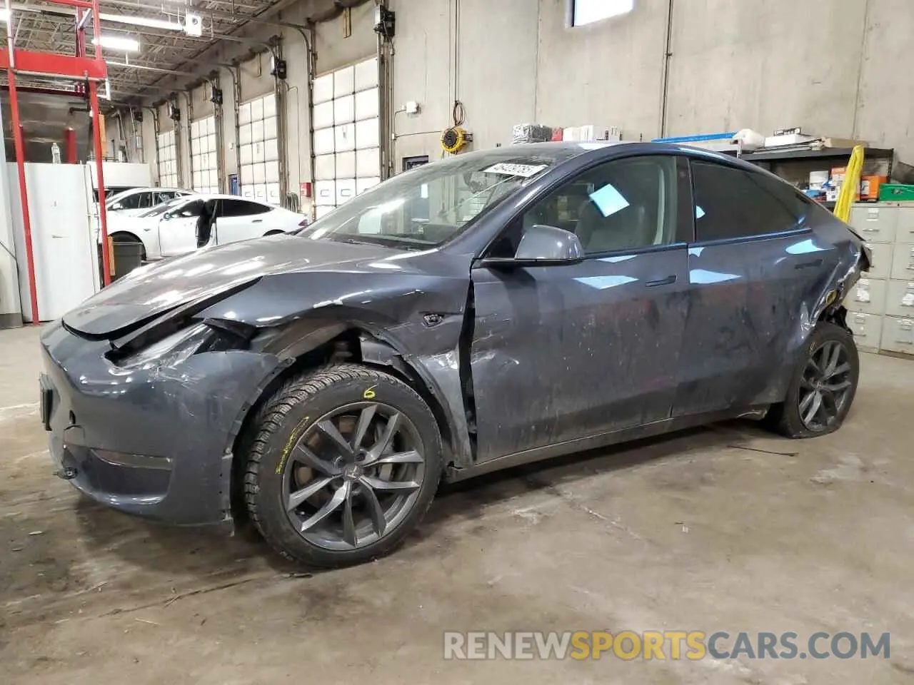 1 Photograph of a damaged car 7SAYGDEE8PA034239 TESLA MODEL Y 2023