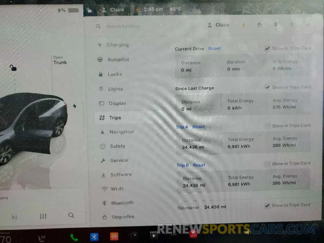 9 Photograph of a damaged car 7SAYGDEE8PA043233 TESLA MODEL Y 2023