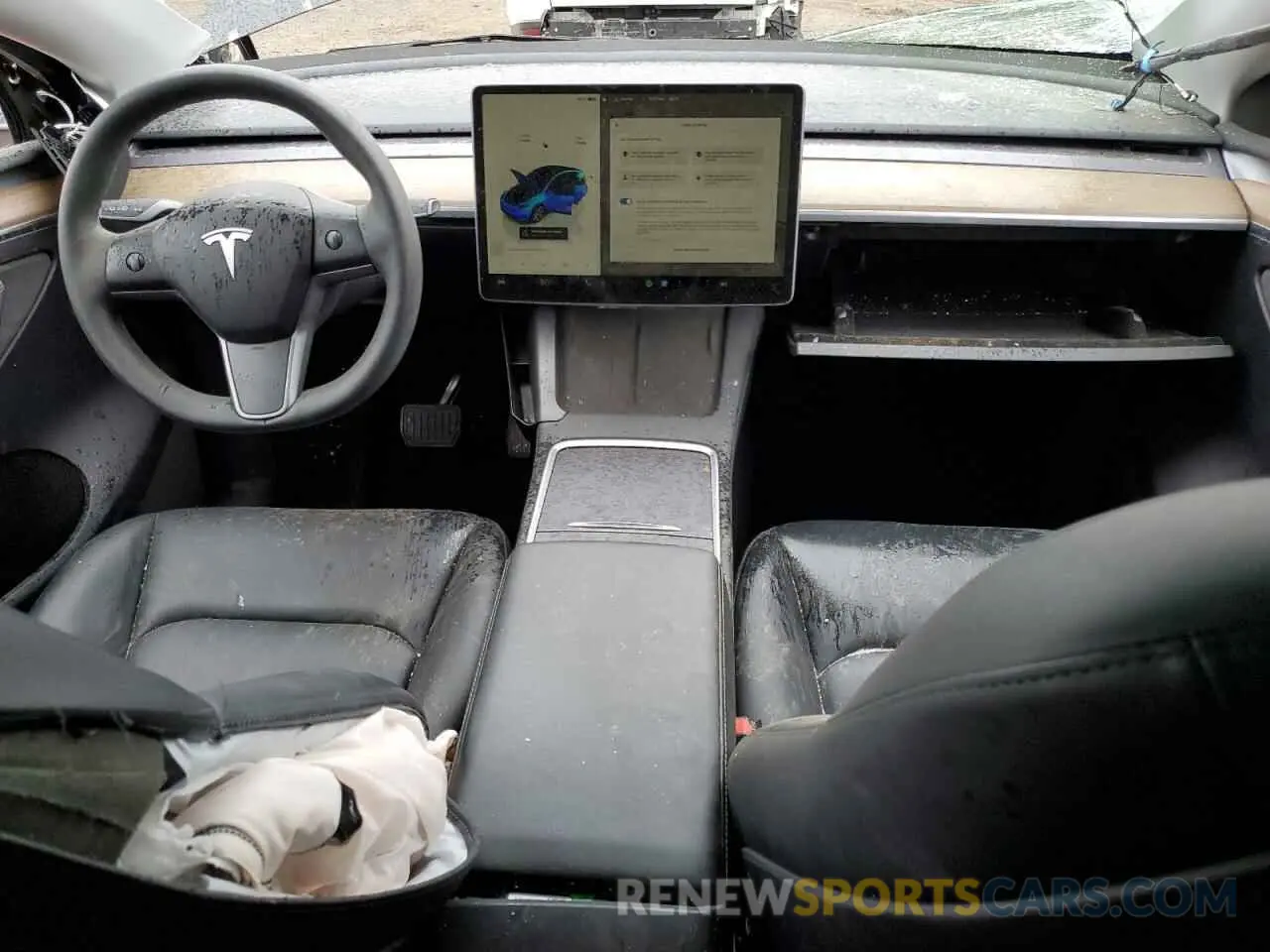 8 Photograph of a damaged car 7SAYGDEE8PA044544 TESLA MODEL Y 2023