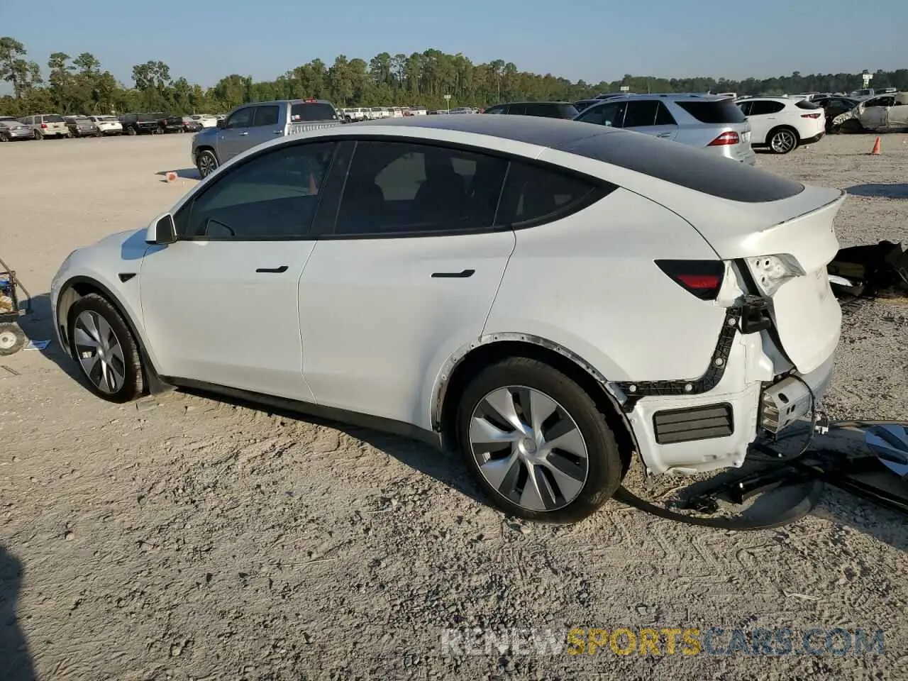 2 Photograph of a damaged car 7SAYGDEE8PA069248 TESLA MODEL Y 2023