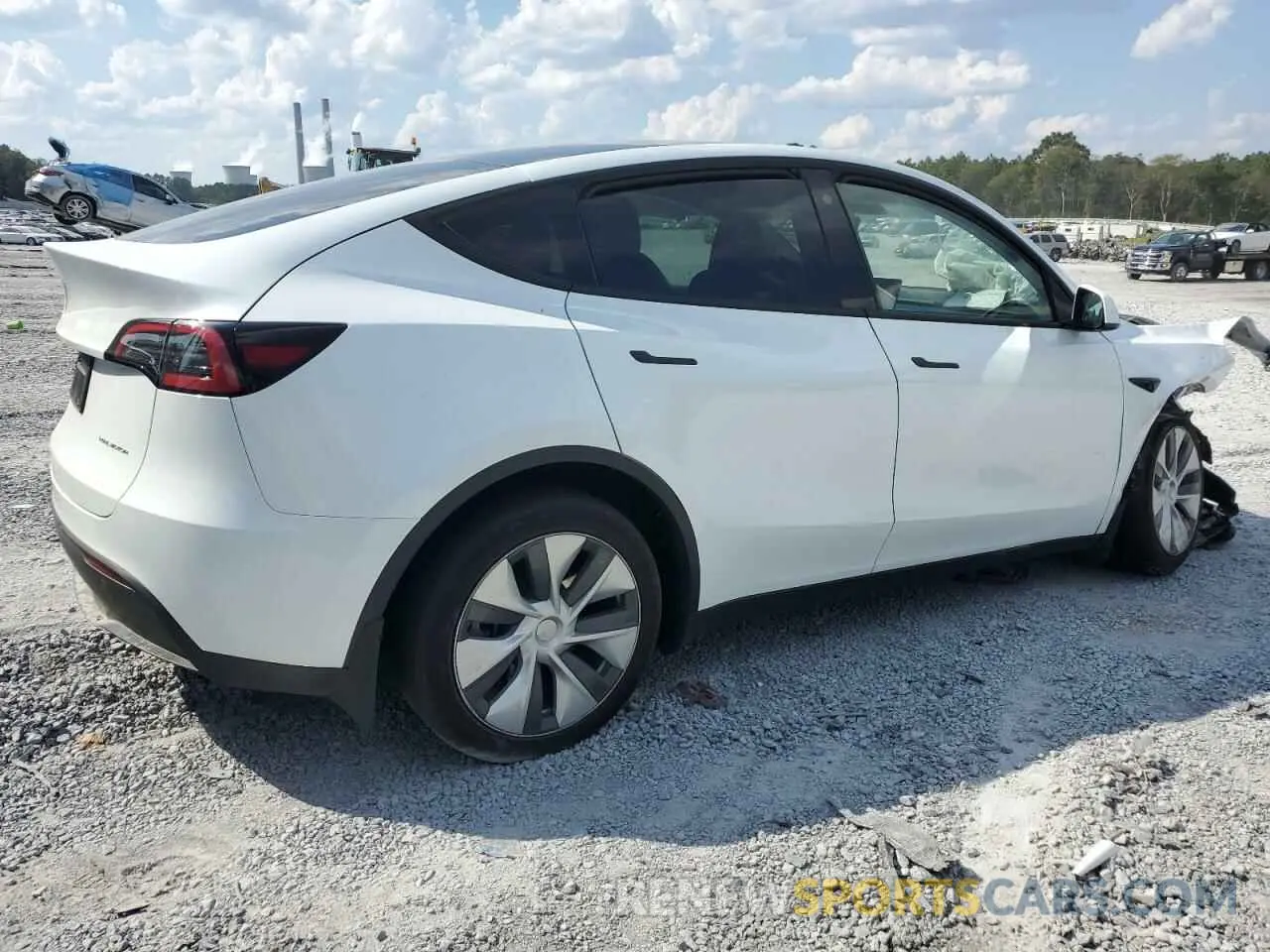 3 Photograph of a damaged car 7SAYGDEE8PA080752 TESLA MODEL Y 2023