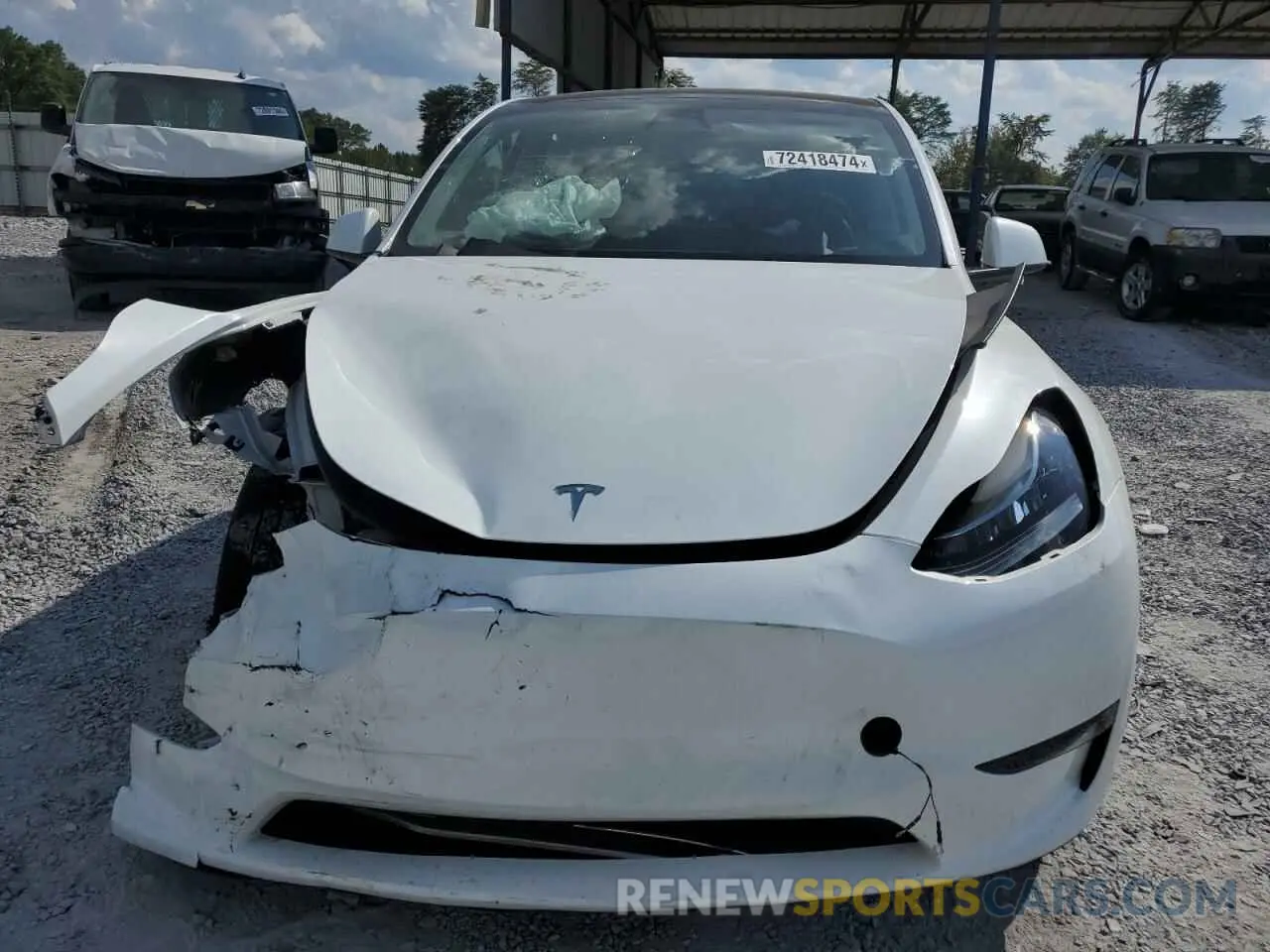5 Photograph of a damaged car 7SAYGDEE8PA080752 TESLA MODEL Y 2023