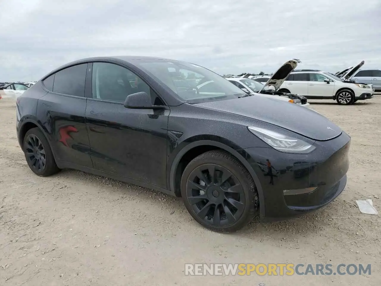 4 Photograph of a damaged car 7SAYGDEE8PA086812 TESLA MODEL Y 2023