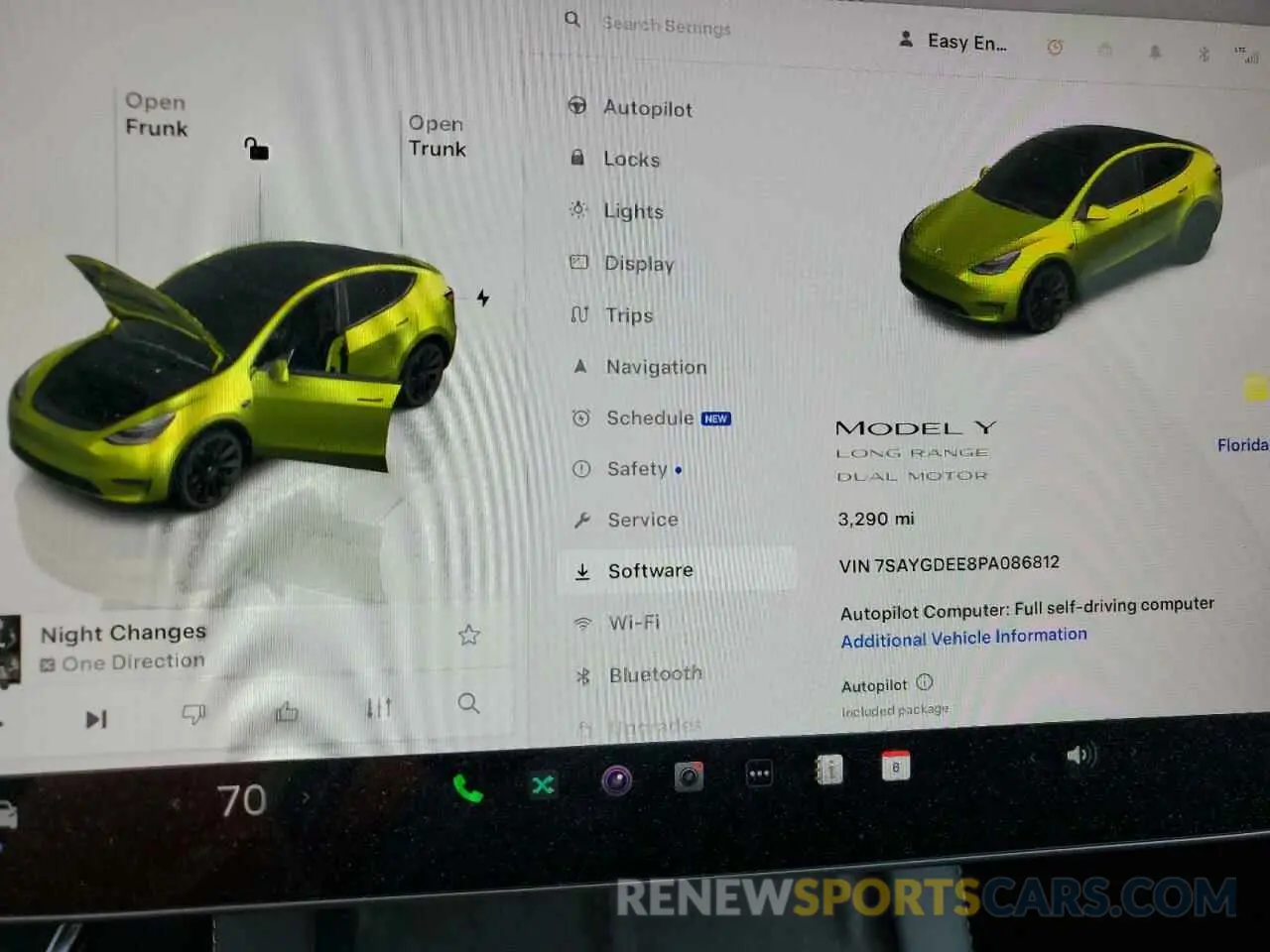 9 Photograph of a damaged car 7SAYGDEE8PA086812 TESLA MODEL Y 2023