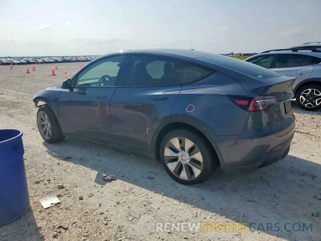 2 Photograph of a damaged car 7SAYGDEE8PA093260 TESLA MODEL Y 2023