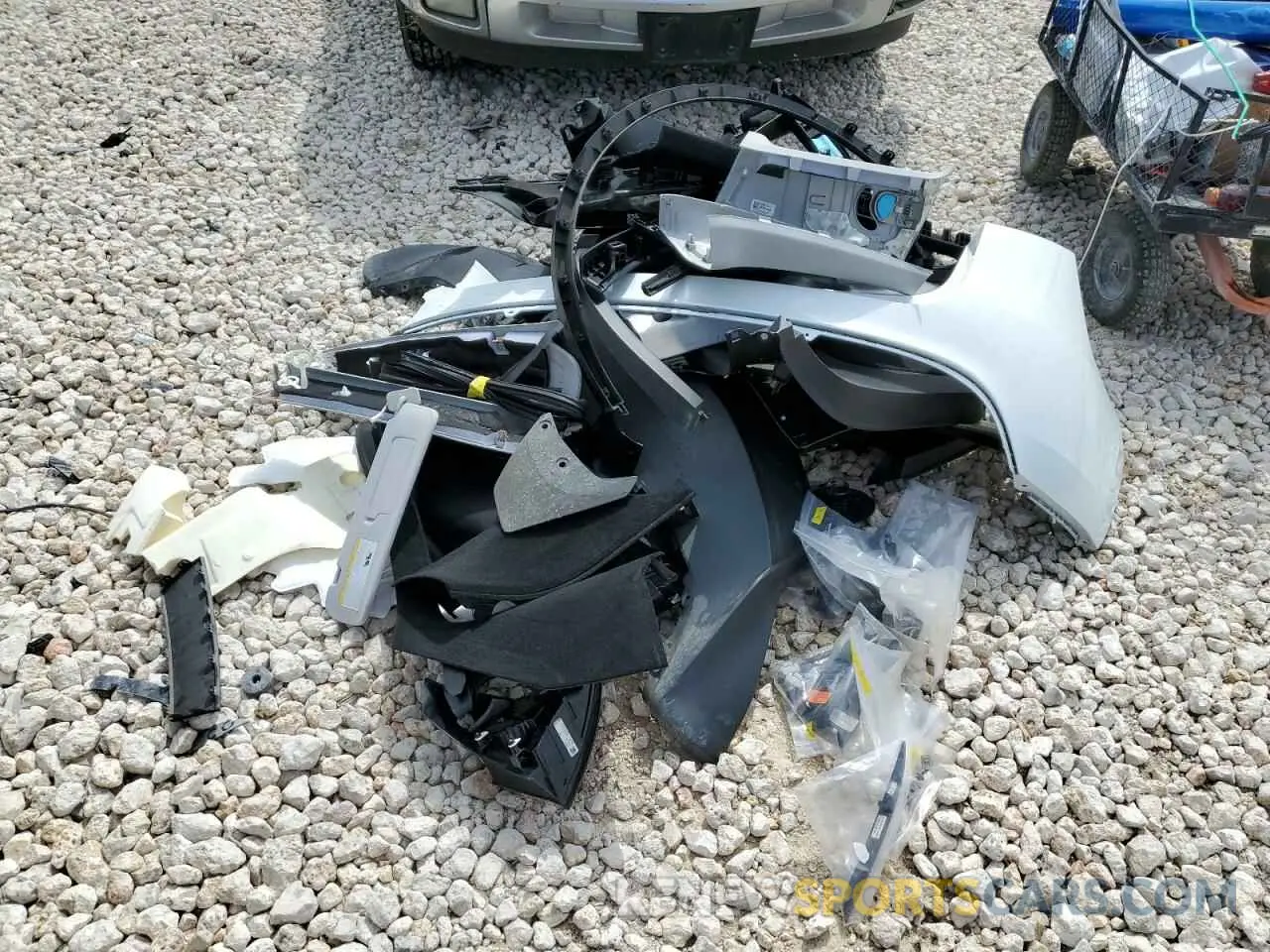 13 Photograph of a damaged car 7SAYGDEE8PA094120 TESLA MODEL Y 2023