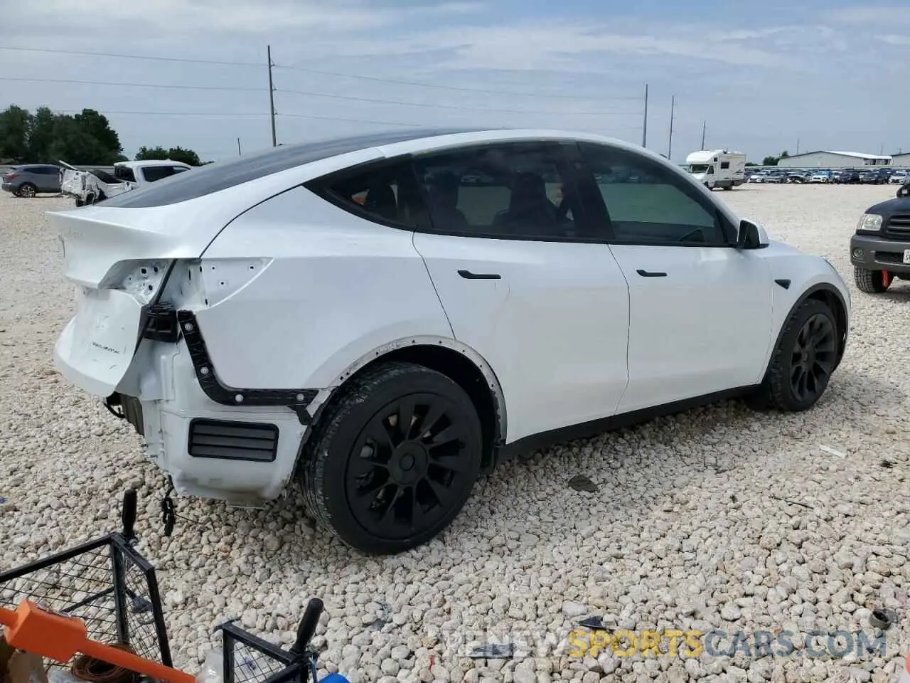 3 Photograph of a damaged car 7SAYGDEE8PA094120 TESLA MODEL Y 2023